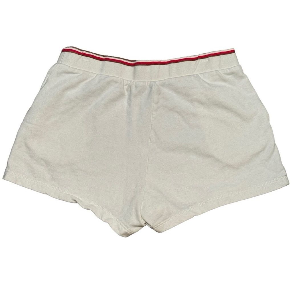 Tommy Hilfiger Tommy Hilfiger White Sport Cotton Running Women’s Shorts M Size 28" / US 6 / IT 42 - 2 Thumbnail