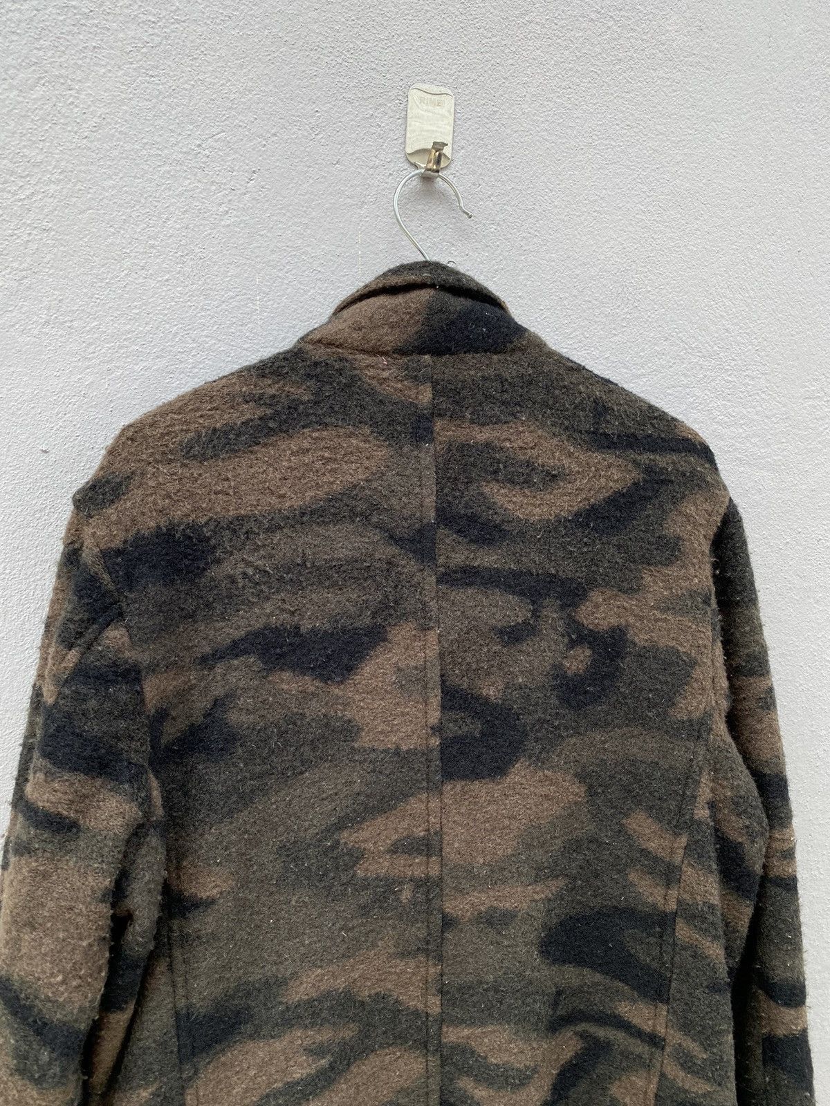 Beams Plus Beams Camouflage Wool Long Jacket Size US L / EU 52-54 / 3 - 12 Thumbnail