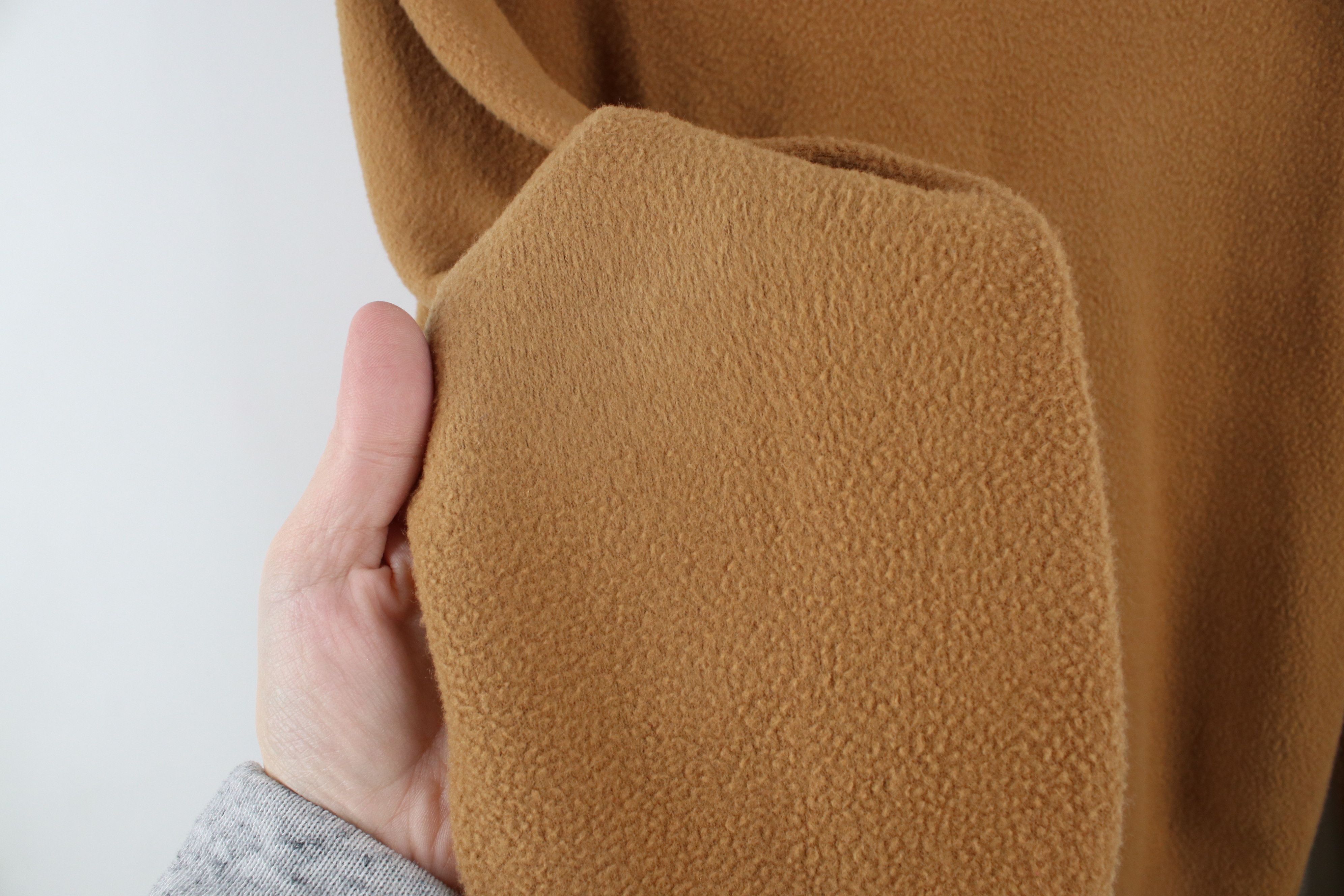 Vintage Vintage 70s Streetwear Blank Velour Fleece Sweater Brown Size S / US 4 / IT 40 - 8 Thumbnail