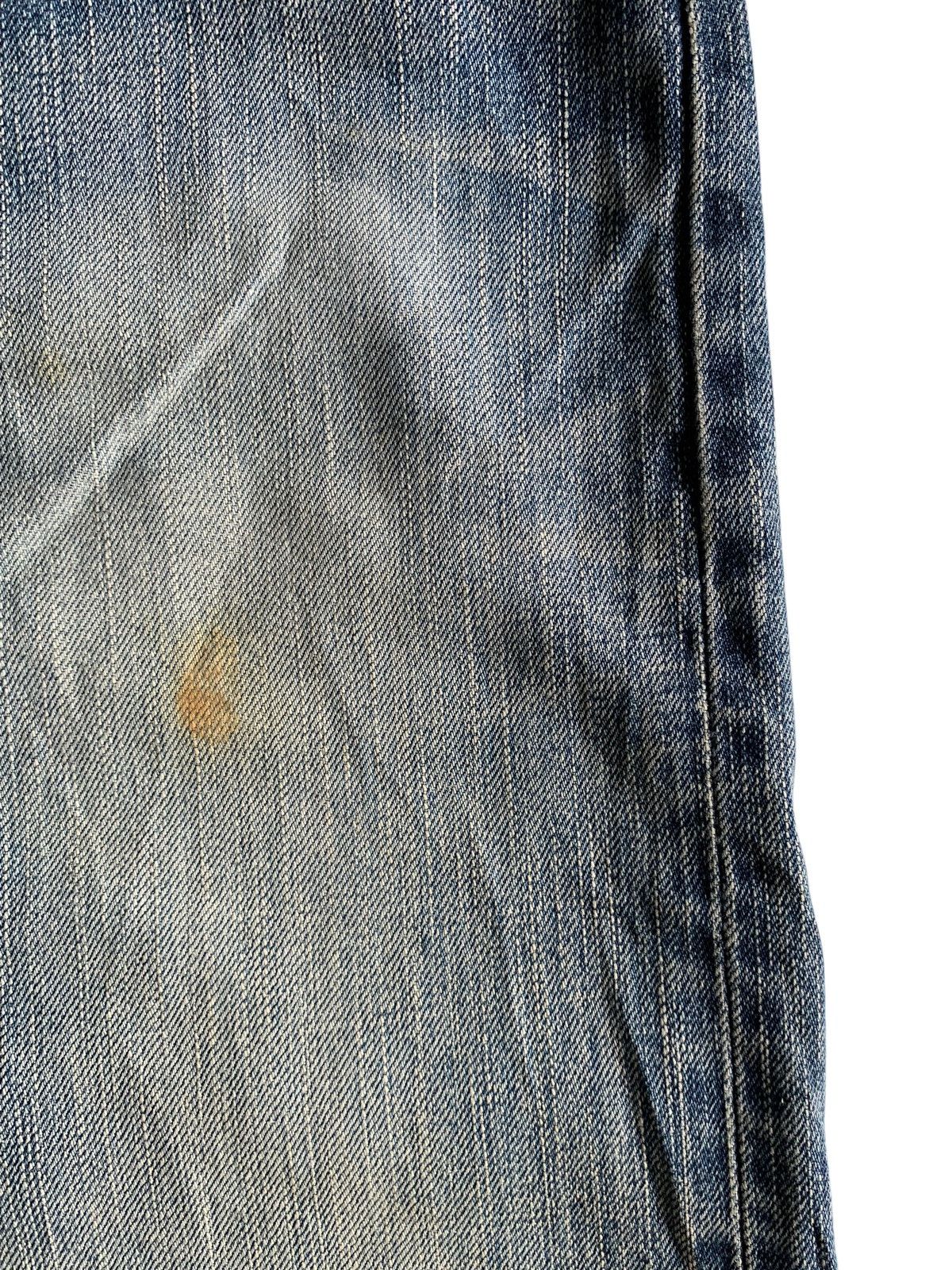 Kapital VINTAGE EDWIN 505ZX SELVEDGE FADED&RUSTY DISTRESSED DENIM Size US 34 / EU 50 - 22 Thumbnail