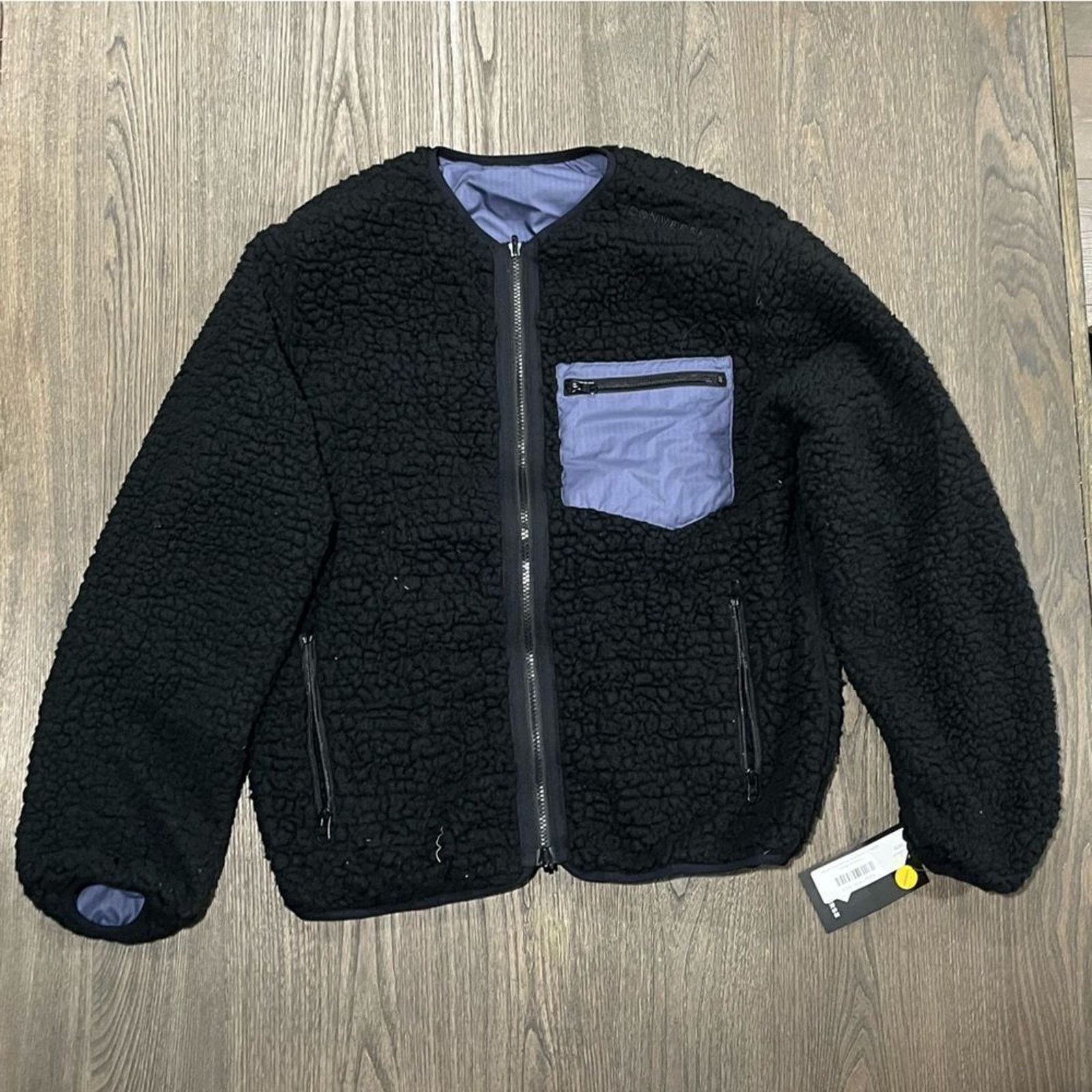 Converse NWT Converse Womens Transitional Reversible Jacket Sz XS Size XS / US 0-2 / IT 36-38 - 1 Thumbnail