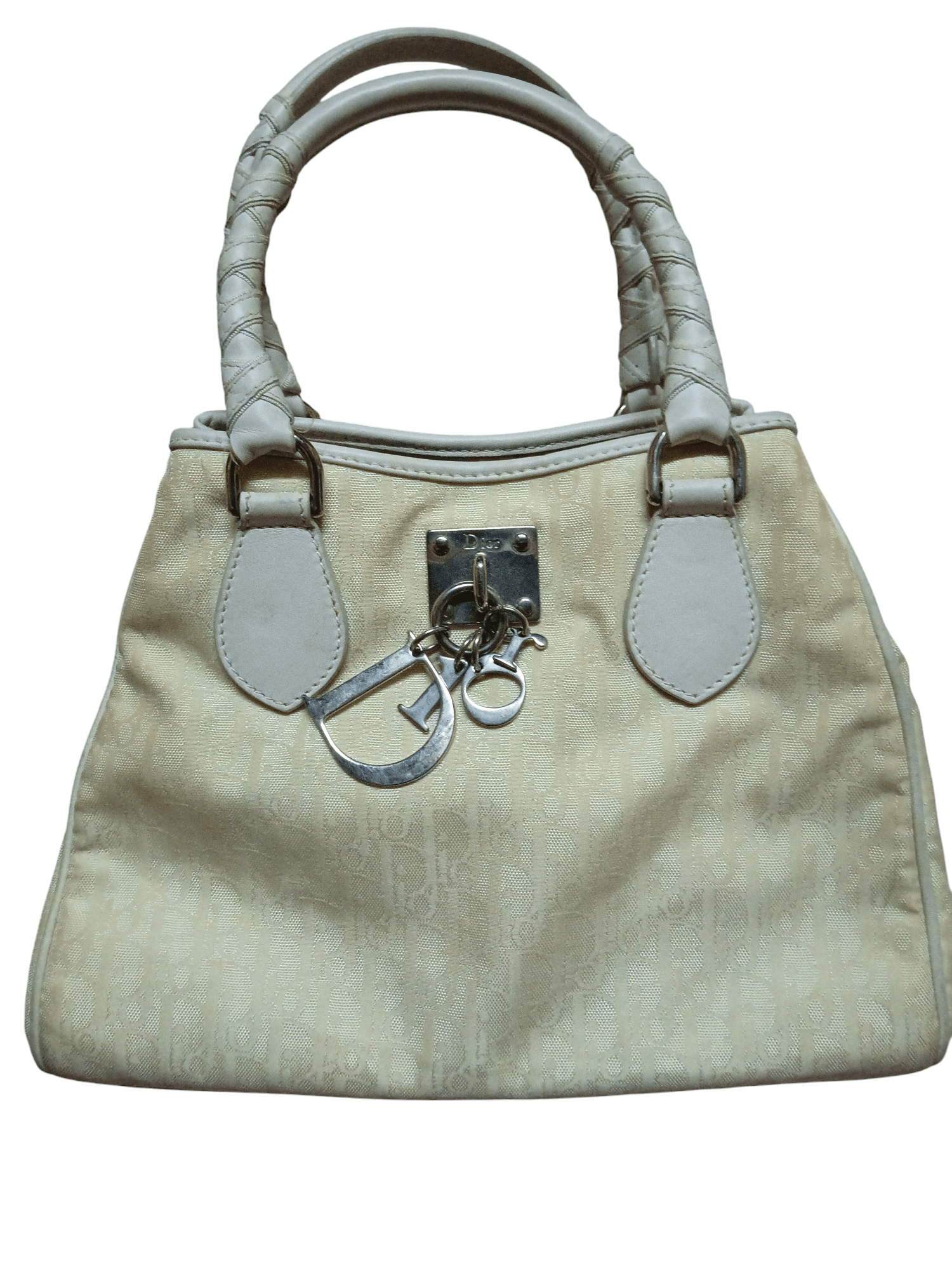 Dior christian dior oblique cream canvas bags Size ONE SIZE - 1 Thumbnail