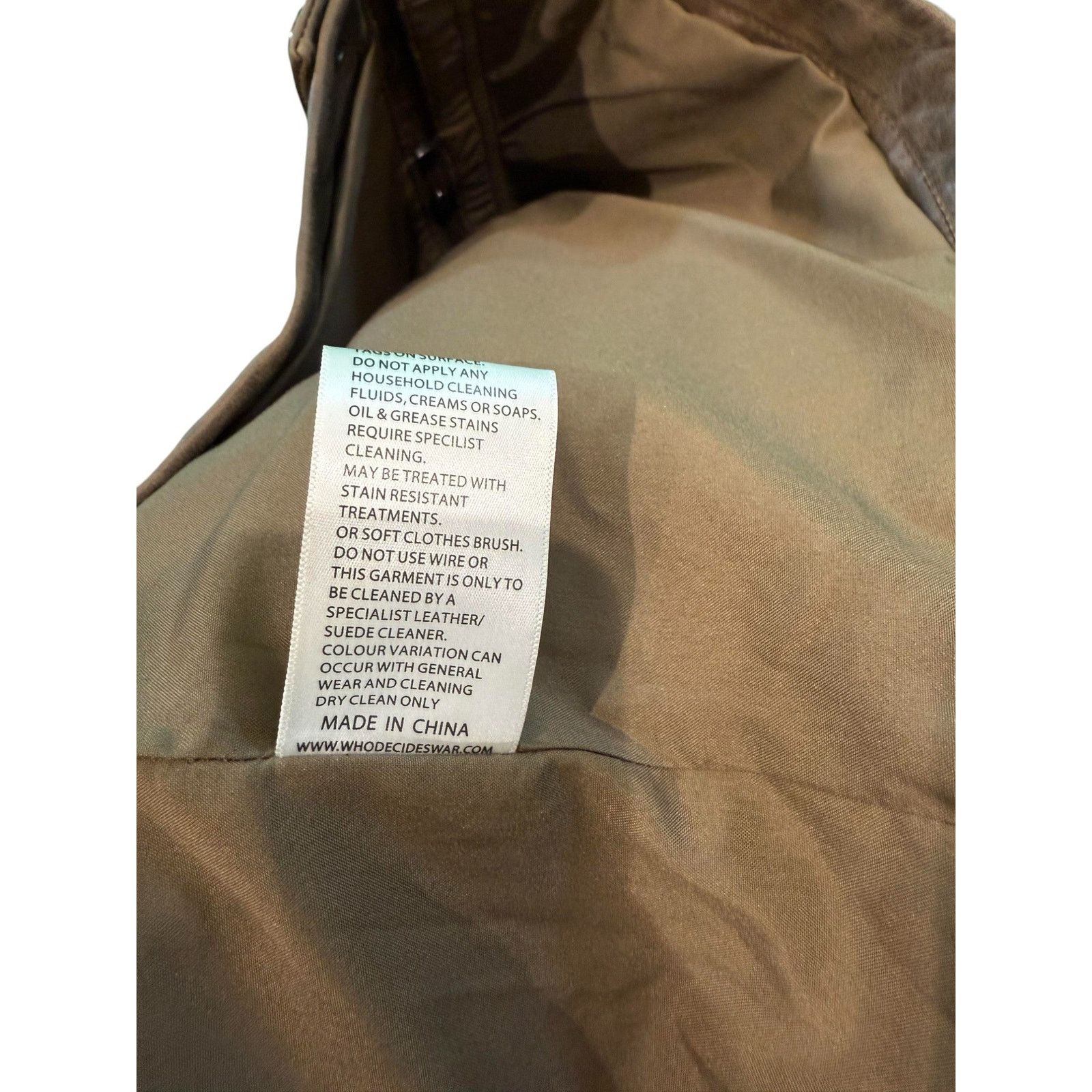 Other WDW Leather Brown Jacket Size US XL / EU 56 / 4 - 4 Thumbnail
