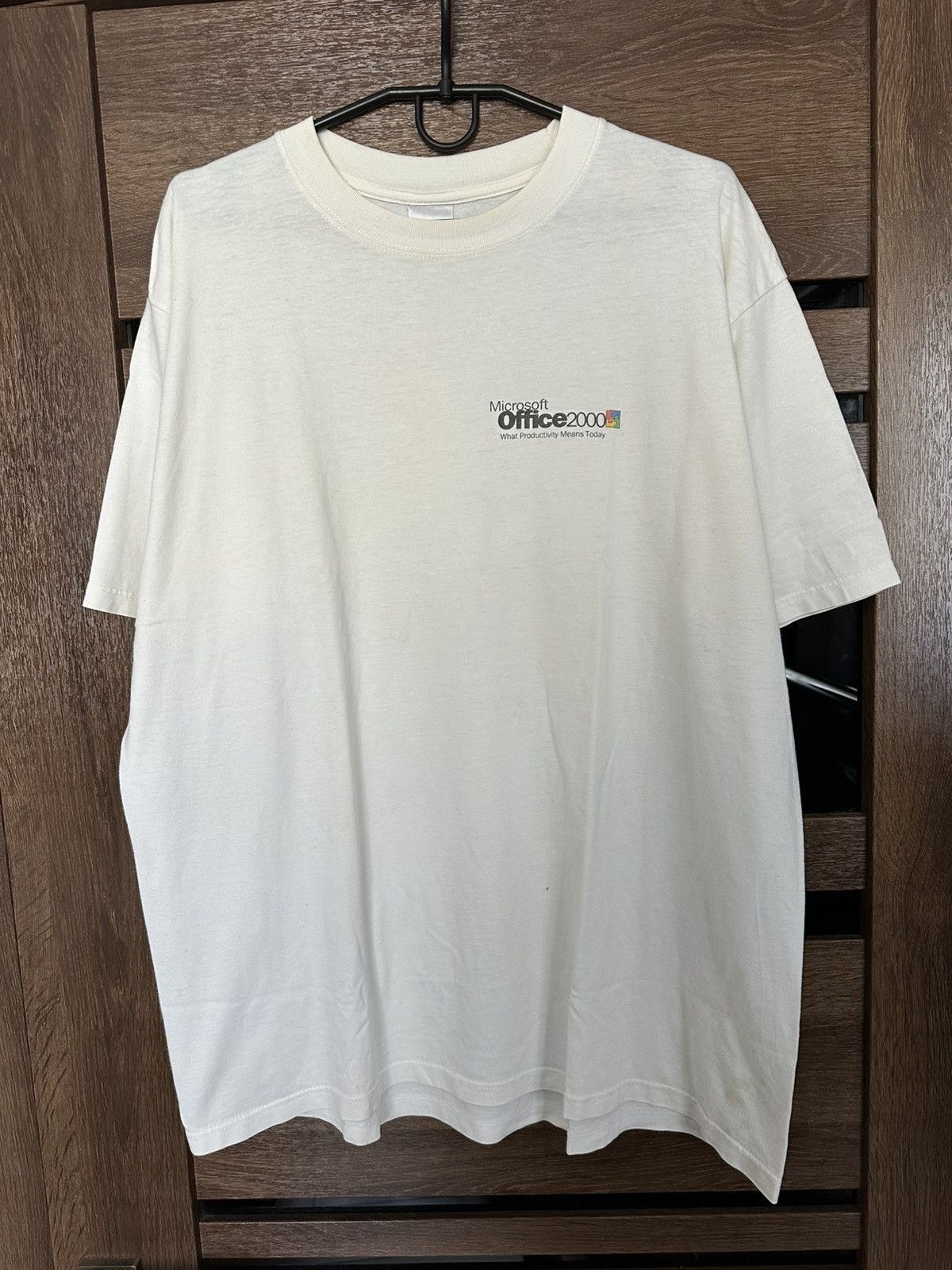 Microsoft 2000 Microsoft Office Vintage T-Shirt Tee Size US XL / EU 56 / 4 - 1 Thumbnail