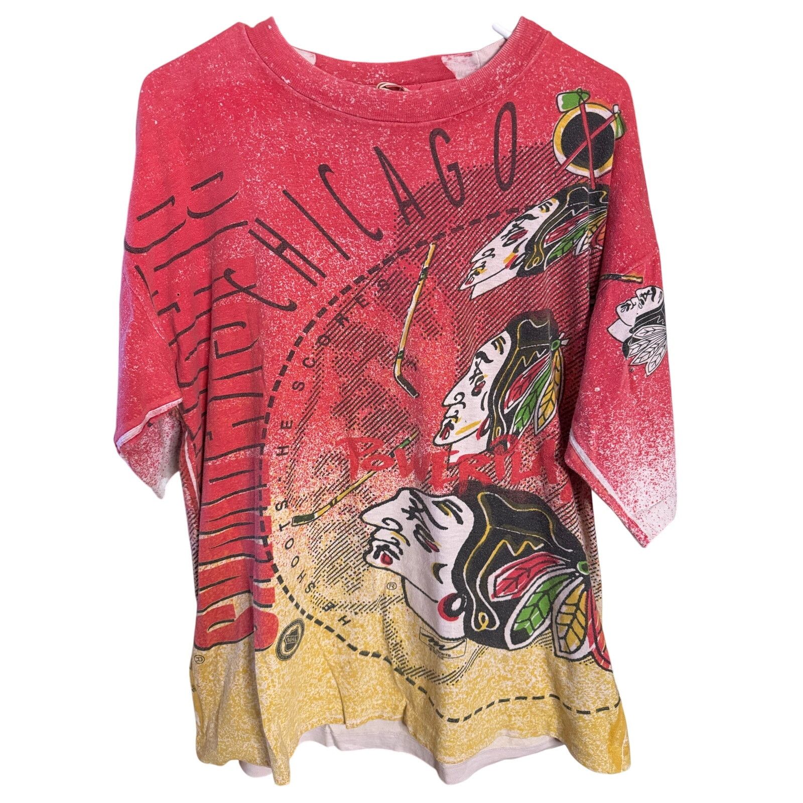 NHL Vintage Chicago Blackhawks AOP Tee Size US L / EU 52-54 / 3 - 1 Thumbnail