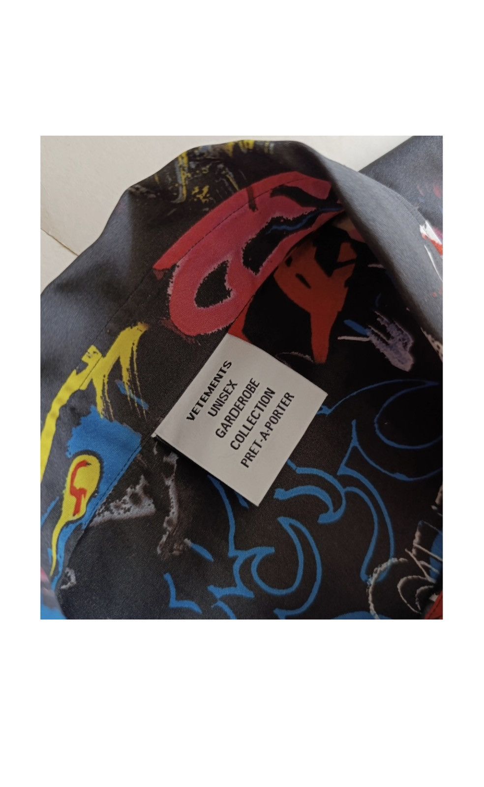 Vetements Vetements Black Graffiti Shirt Size US M / EU 48-50 / 2 - 5 Thumbnail