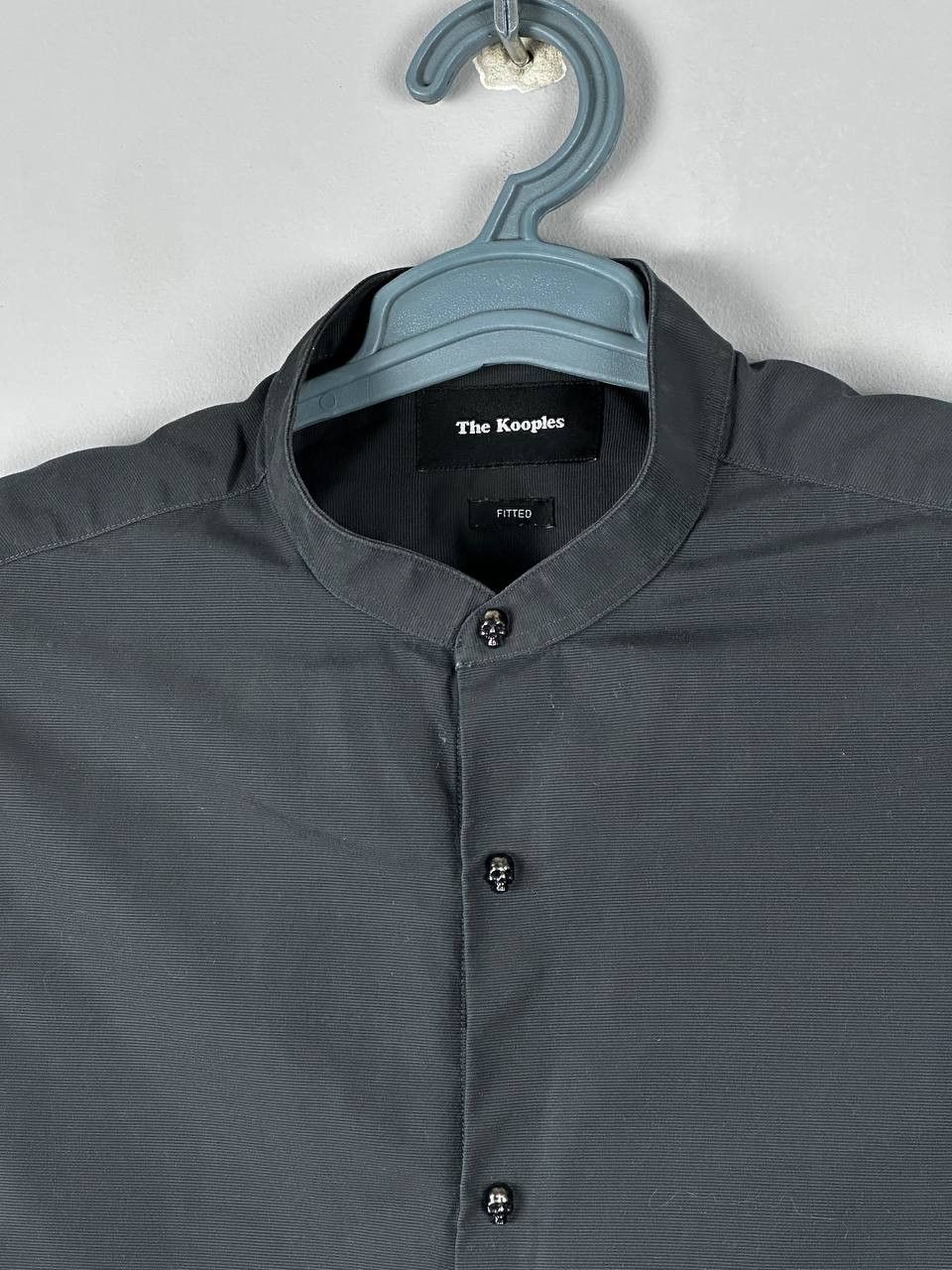 The Kooples The Kooples Mao collar Skull Button Long Sleeve Shirt Size US M / EU 48-50 / 2 - 4 Thumbnail