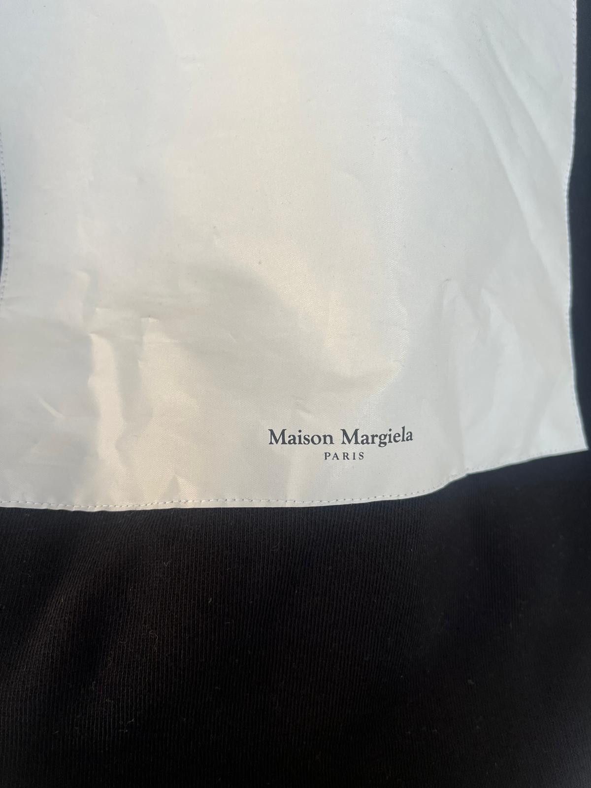 Maison Margiela Box Logo Crewneck Sweater in Black Size US L / EU 52-54 / 3 - 2 Thumbnail