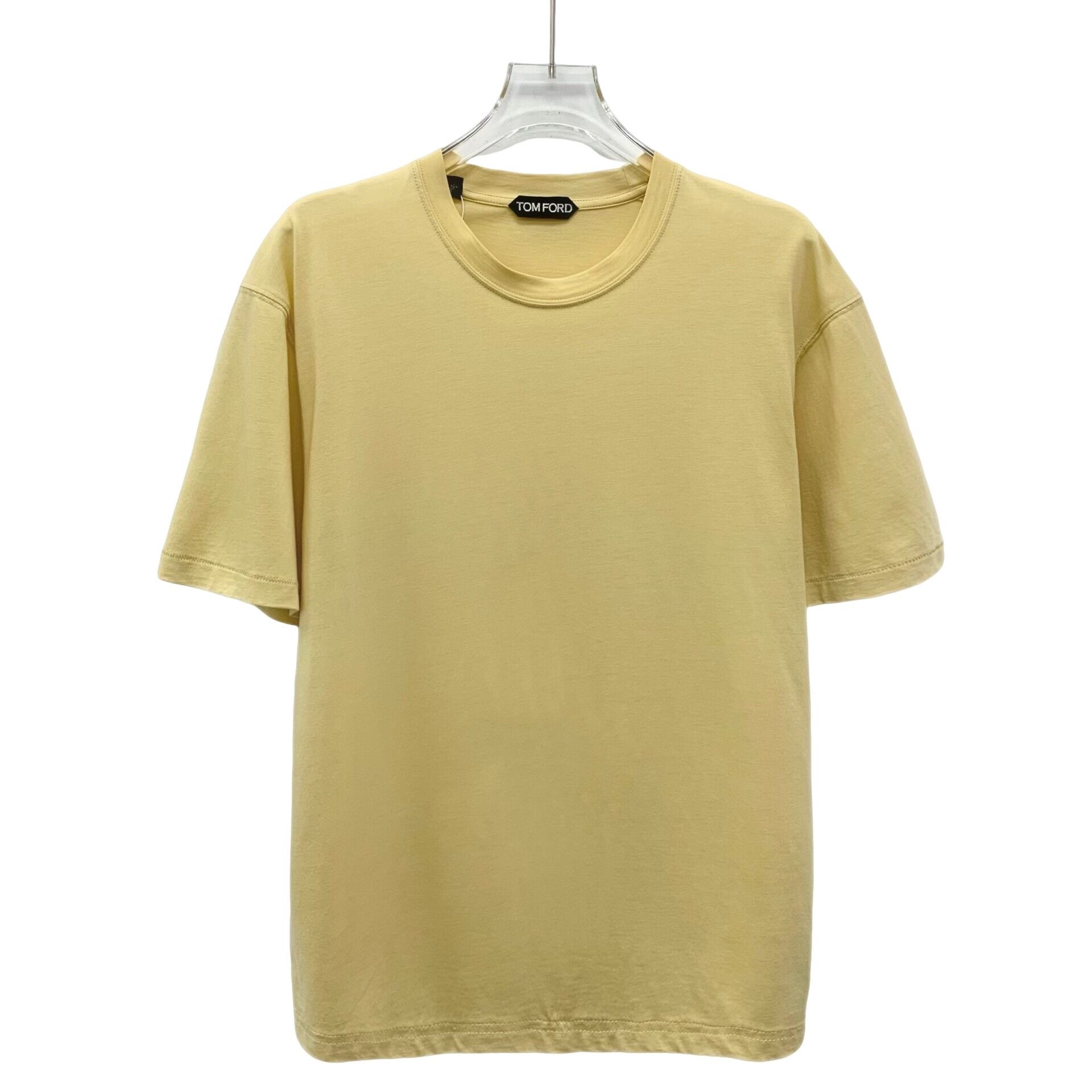 Tom Ford Tom Ford Yellow Lyocell Blend T-Shirt Size 48 Size US M / EU 48-50 / 2 - 1 Thumbnail
