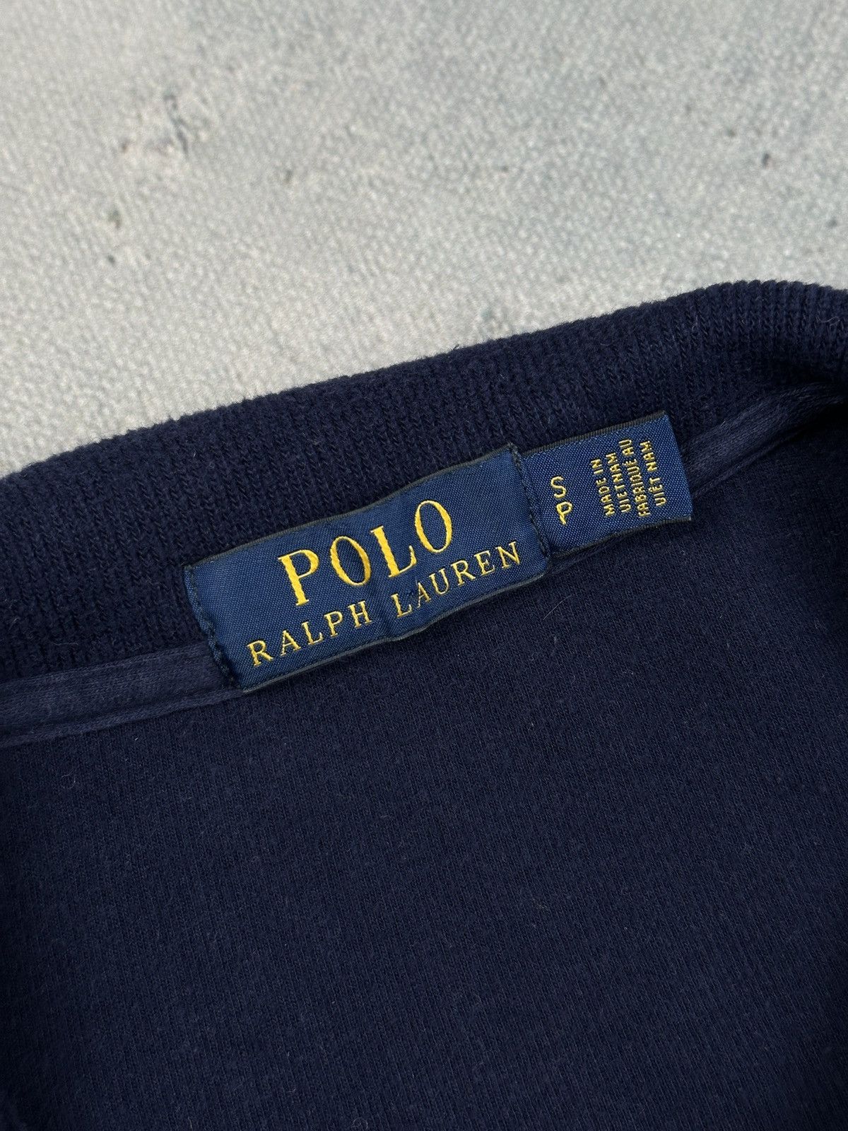 Polo Ralph Lauren Polo Ralph Lauren Quarter Zip Sweatshirt Navy Red Pony y2k Size US S / EU 44-46 / 1 - 7 Thumbnail