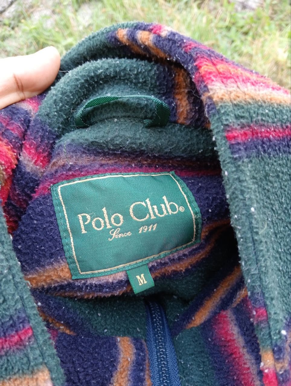 Japanese Brand Vintage POLO CLUB Fleece Jacket Size US M / EU 48-50 / 2 - 5 Thumbnail