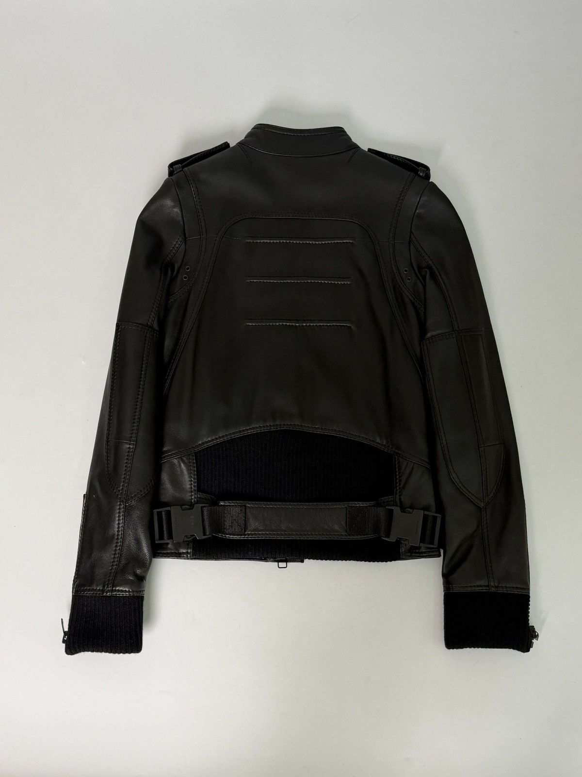 Dior Dior Homme SS07 “Navigate” Biker Leather Jacket Size US XS / EU 42 / 0 - 3 Thumbnail