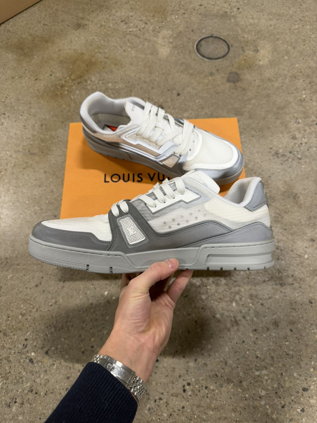 Louis Vuitton Louis Vuitton Americas Cup Edition Trainer Sneaker NEW 1400$ Size US 12 / EU 45 - 4 Thumbnail