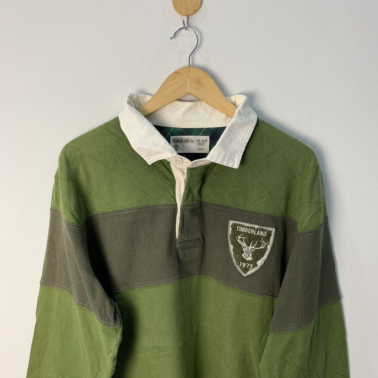 Timberland Vintage Y2K Timberland Rugby Shirt Polo Size US XL / EU 56 / 4 - 6 Thumbnail