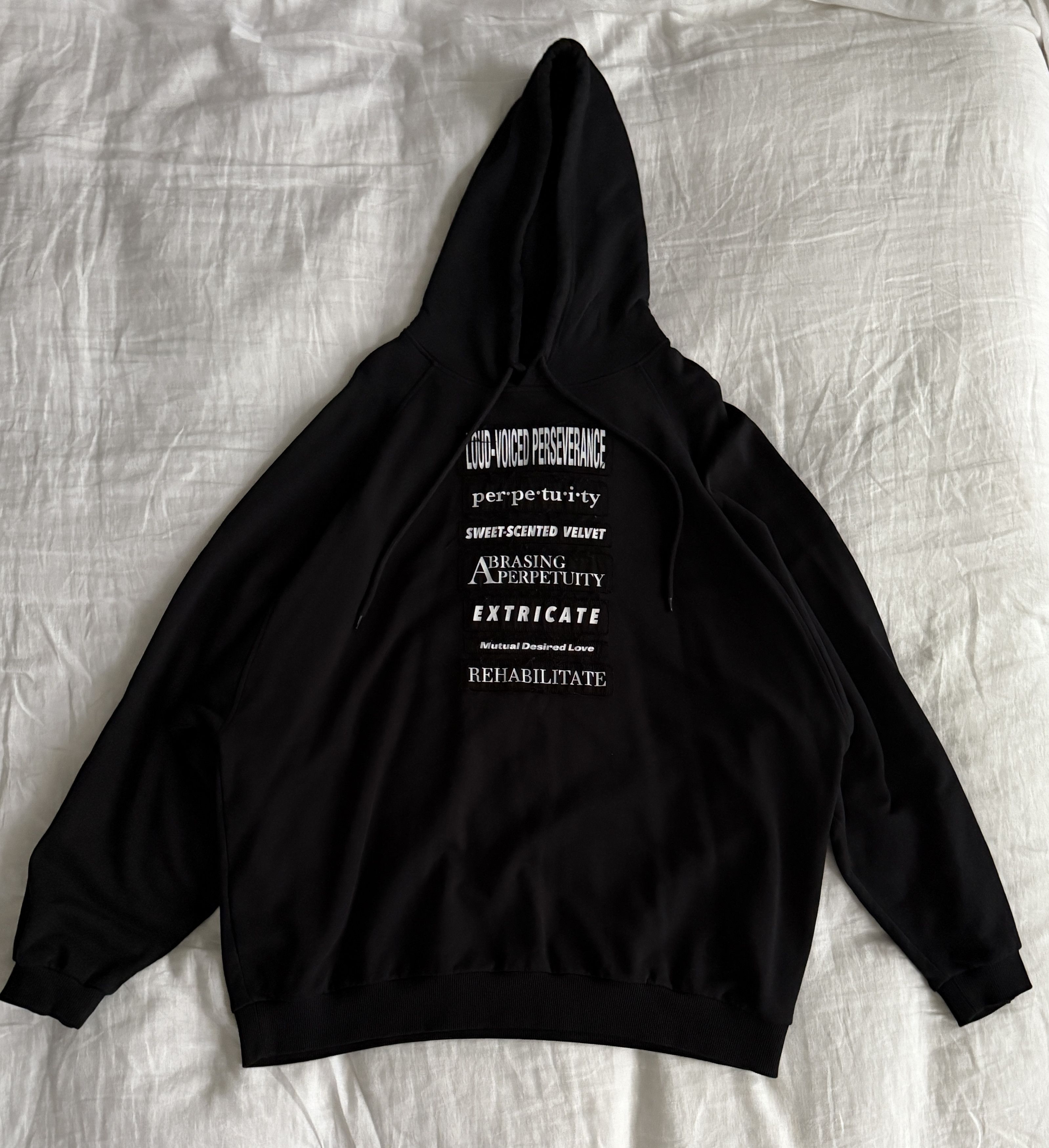 Fred Perry × Raf Simons Printed Patch Hoodie Size US XL / EU 56 / 4 - 2 Thumbnail