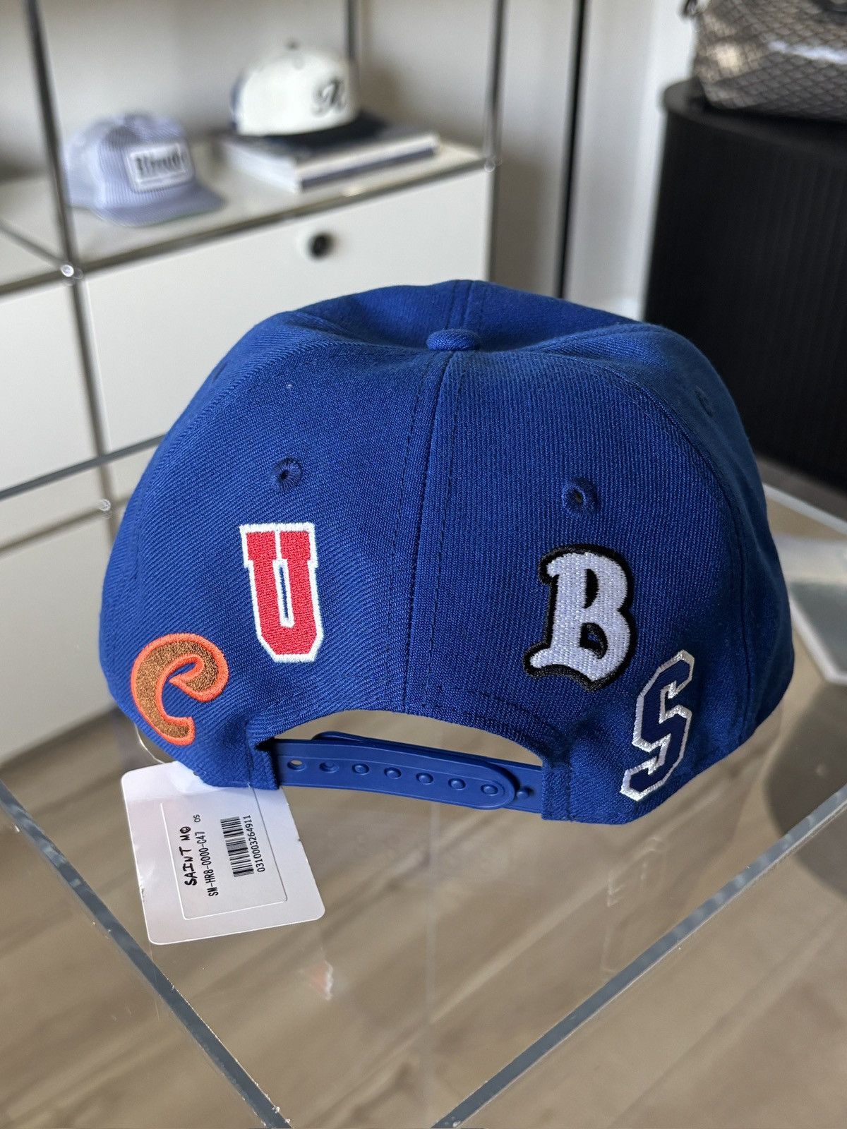Saint Michael SAINT MICHAEL MLB PATCH CUBS LOGO HAT Size ONE SIZE - 4 Thumbnail
