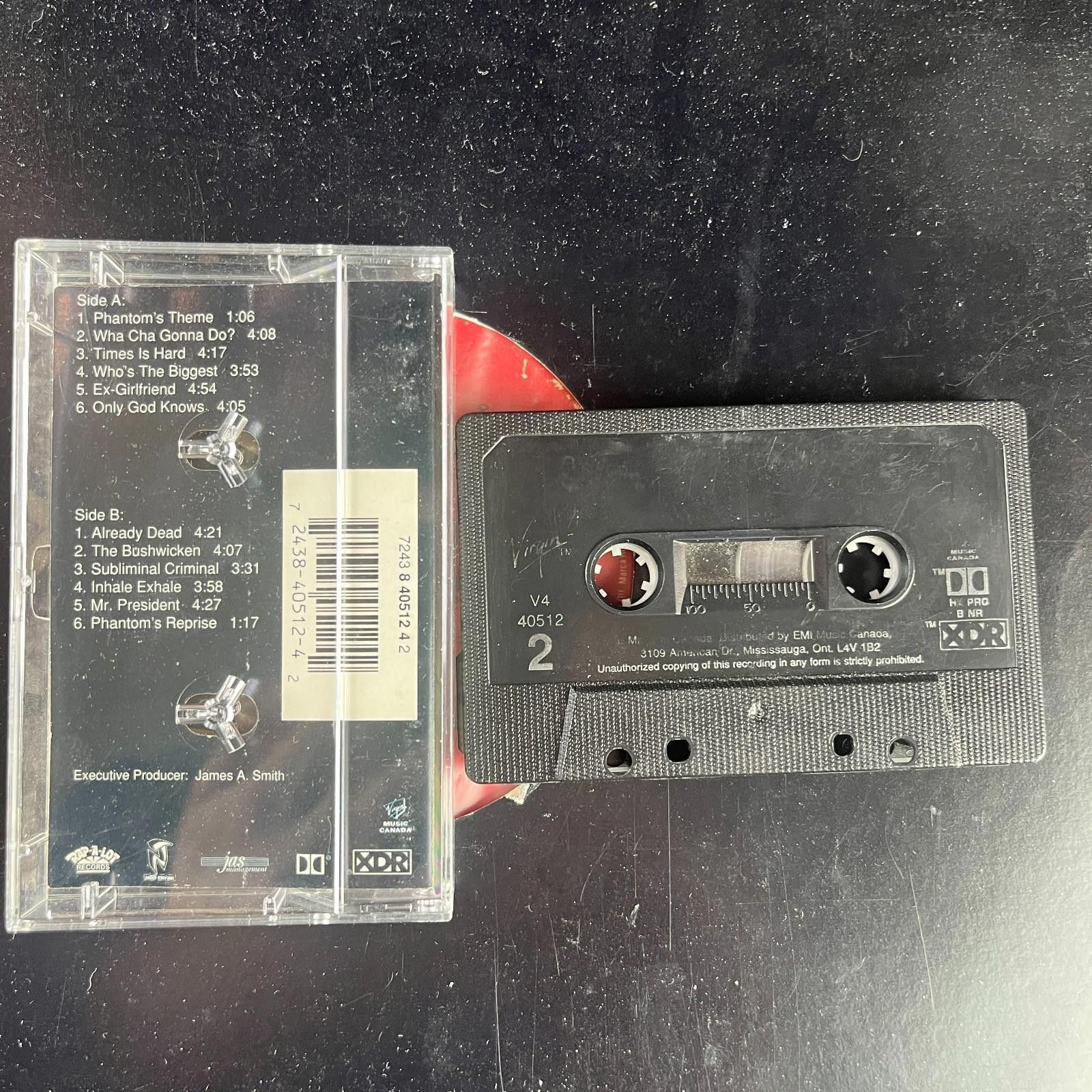 Other Bushwick Bill Phantom of the Rapra Cassette 1995 Virgin Geto Size ONE SIZE - 2 Thumbnail