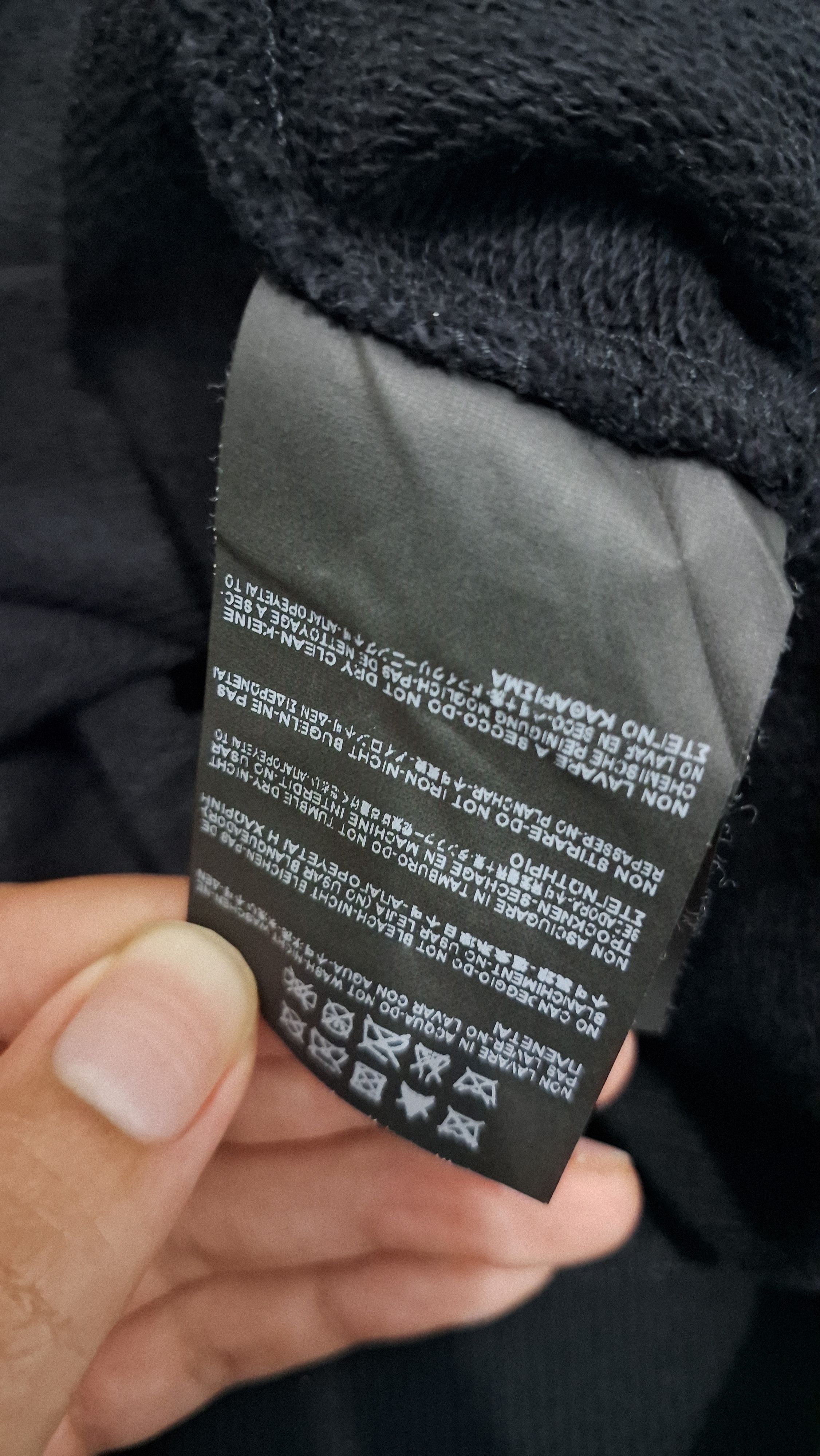 Saint Laurent Paris Saint Laurent Black Leather Panelled Crewneck Sweatshirt Size US L / EU 52-54 / 3 - 5 Thumbnail