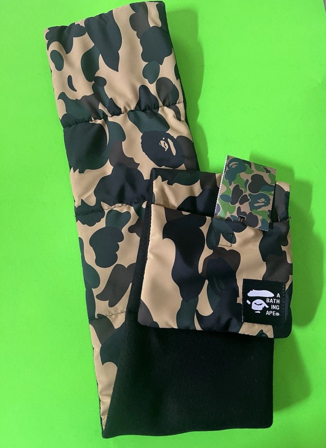 Bape A Bathing Ape BAPE 1St Camo Pocket Fleece Scarf Size ONE SIZE - 3 Thumbnail
