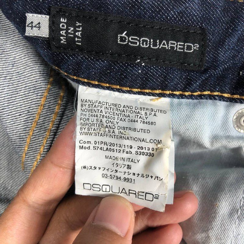 Dsquared2 Vintage Dsquared2 Made in Italy Men Denim Jeans Size US 44 / EU 60 - 16 Thumbnail