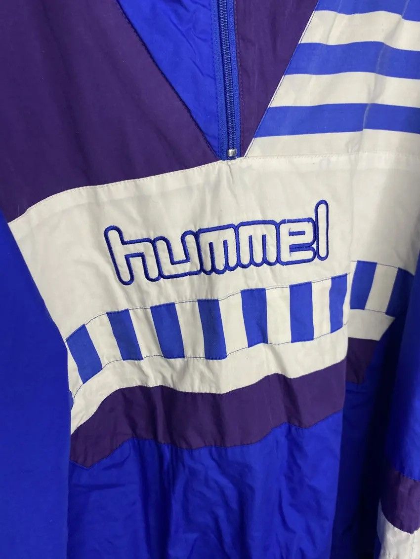 Vintage 🪢 Vintage Hummel 90s Half Zip Light Jacket Rare Streetwear🪢 Size US L / EU 52-54 / 3 - 6 Thumbnail
