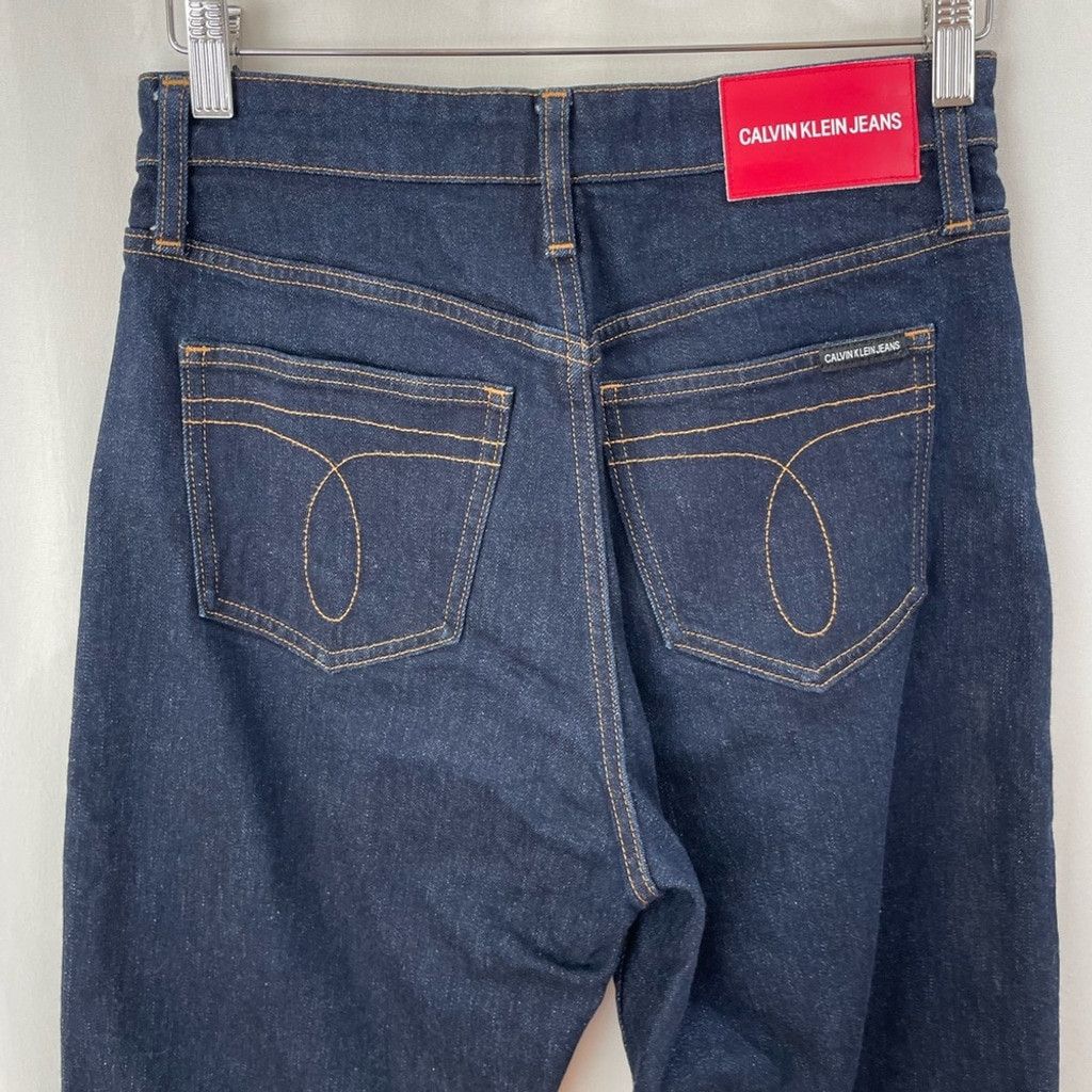 Calvin Klein Calvin Klein High Rise Straight CKJ 030 Jeans Size 27/30 Size 27" / US 4 / IT 40 - 5 Thumbnail
