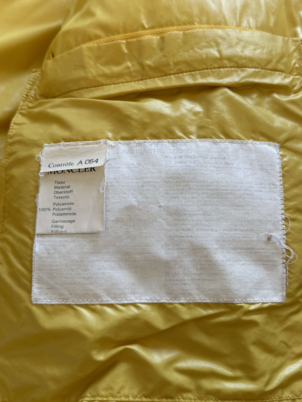 Moncler !Extremely rare Moncler Grenoble yellow puffer jacket Size US XL / EU 56 / 4 - 21 Thumbnail