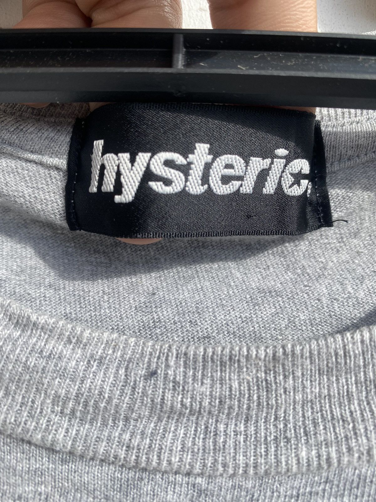 Hysteric Glamour × Vintage Vtg 90s Hysteric Glamour naked girl logo shirt Size US S / EU 44-46 / 1 - 5 Thumbnail