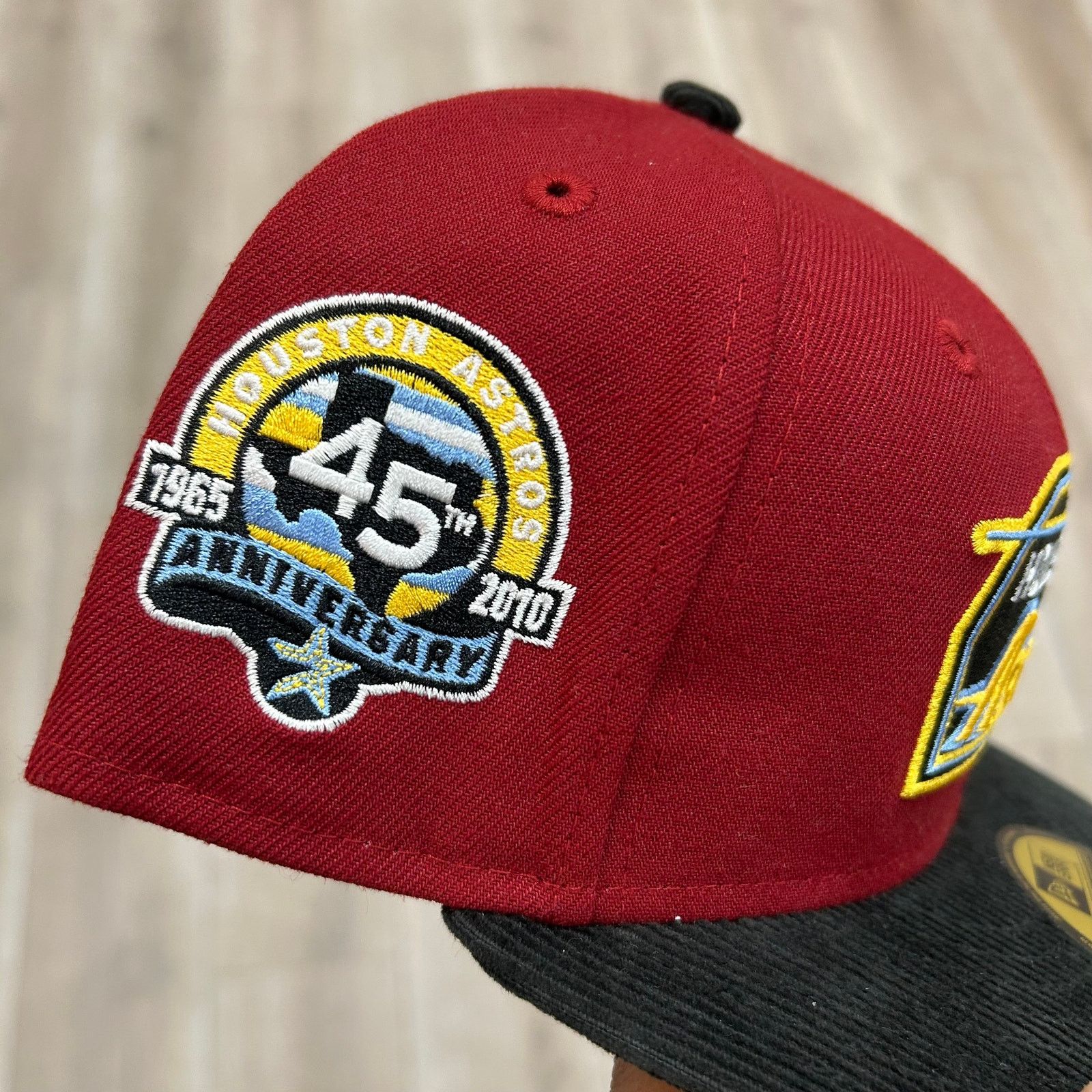 New Era New Era Houston Astros two-tone corduroy fitted hat 7 1/4 Size ONE SIZE - 4 Thumbnail