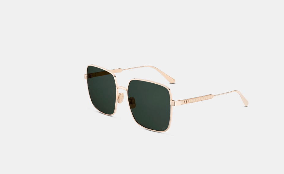 Dior o1w1db10525 Size : OS / DCANS1 S1U Sunglasses in Green/Gold Size ONE SIZE - 1 Thumbnail