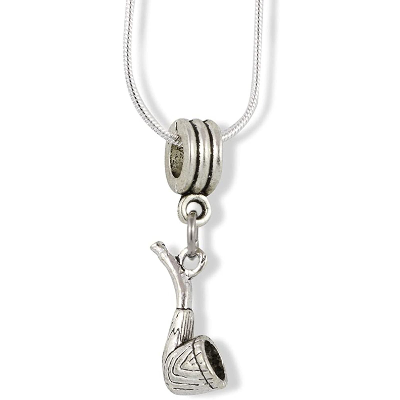 & Other Stories Tobacco Smoking Pipe Charm Snake Chain Necklace Size ONE SIZE - 1 Thumbnail