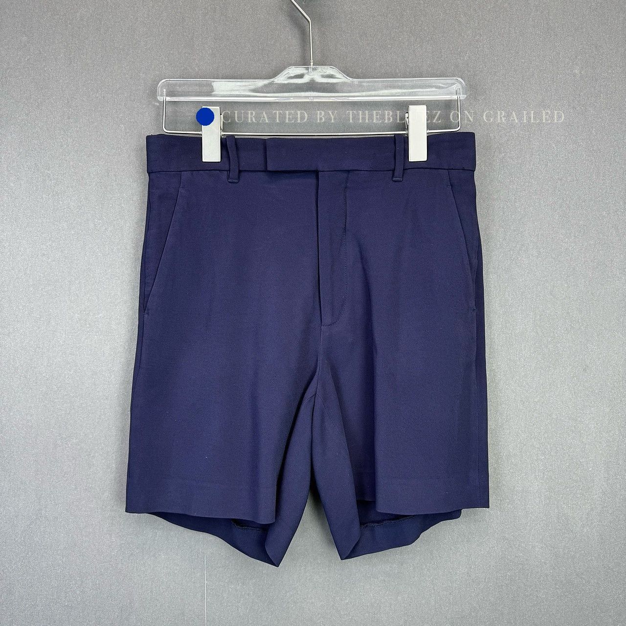 Gucci Stylish Blue Viscose Blend Shorts Size US 40 / EU 56 - 1 Thumbnail