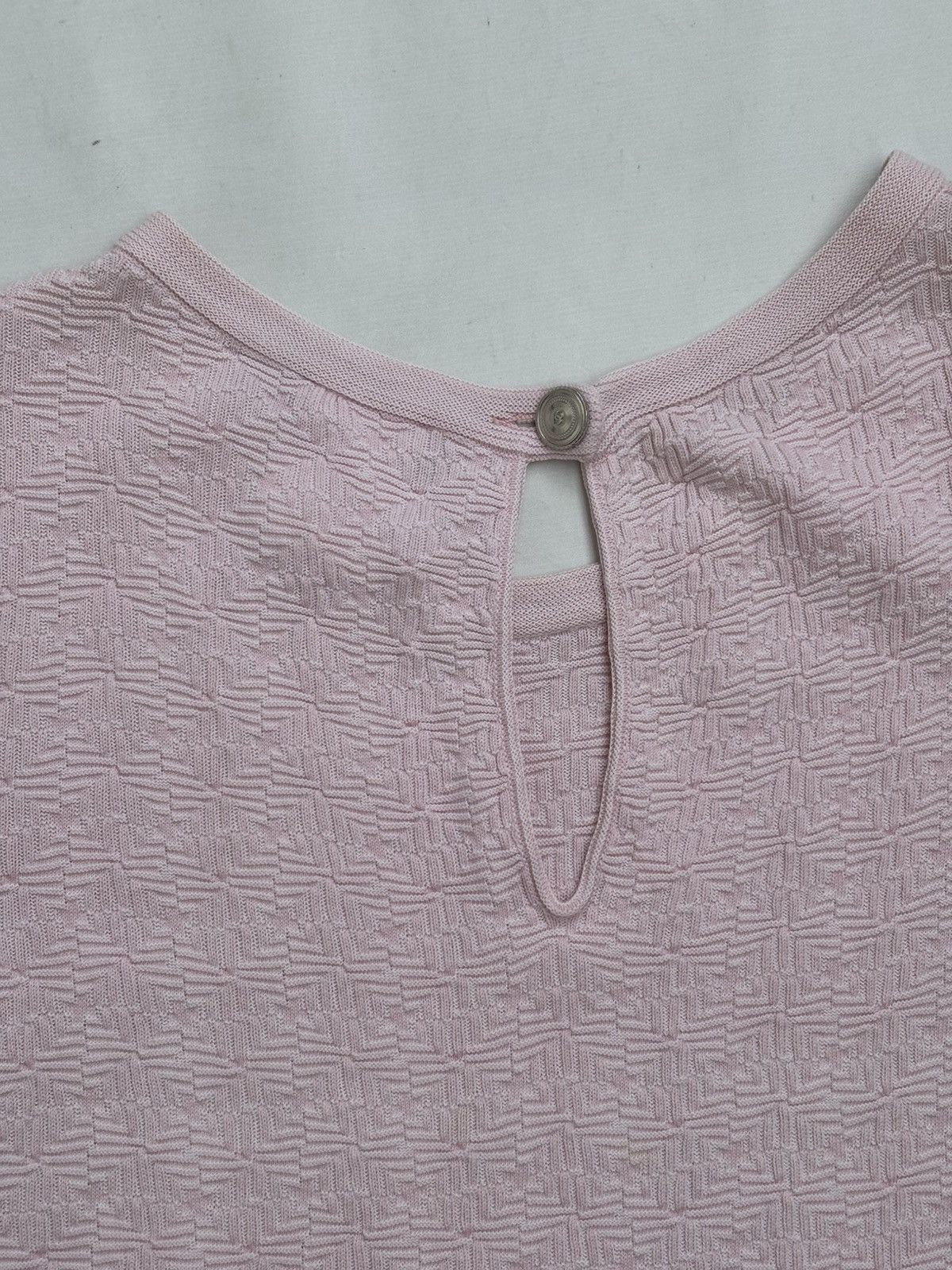 Light Pink Knit Top