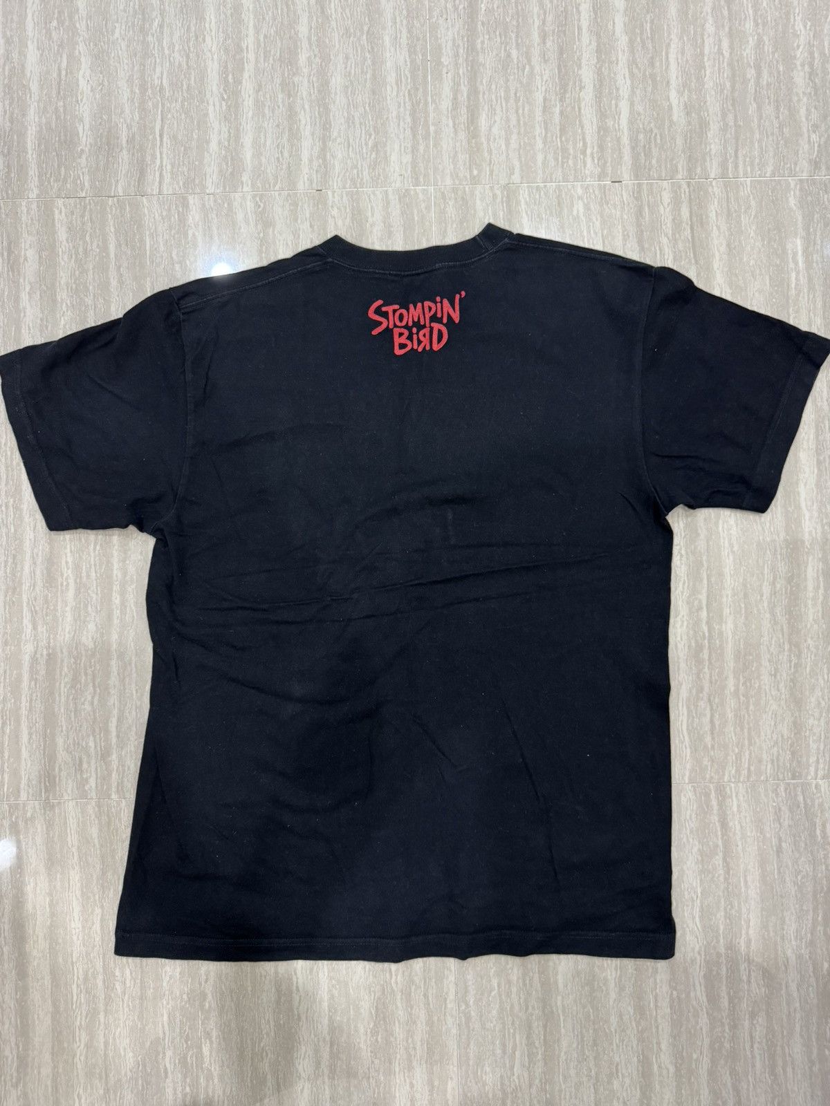 Band Tees Stompin’ Bird, Alive and Kicking black Shirt L size Size US L / EU 52-54 / 3 - 8 Thumbnail