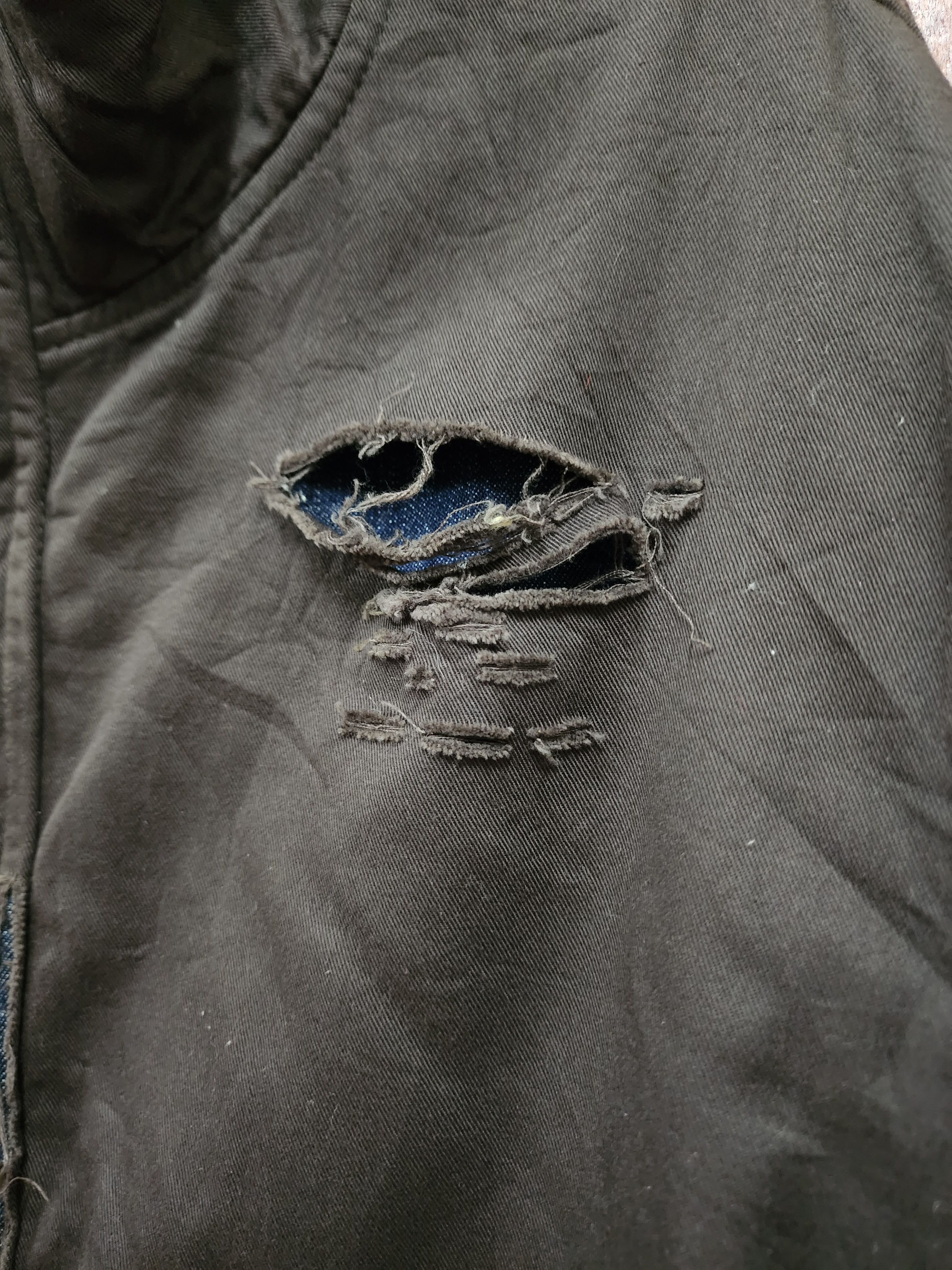 Japanese Brand Newburgh Vintage Distressed G-1 Bomber Jacket Size US L / EU 52-54 / 3 - 8 Thumbnail