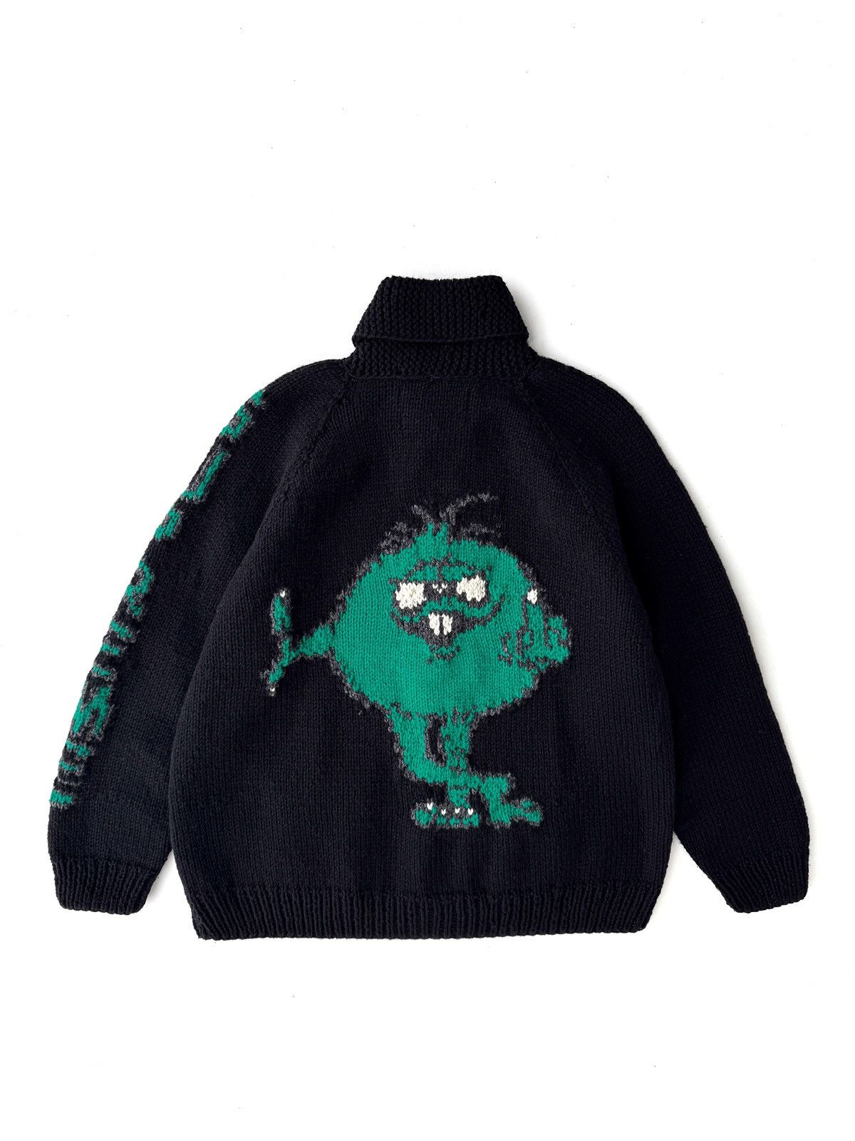 Supreme Supreme Camacho Cowichan Knit Sweater FW23 Black / Green Size US L / EU 52-54 / 3 - 1 Thumbnail