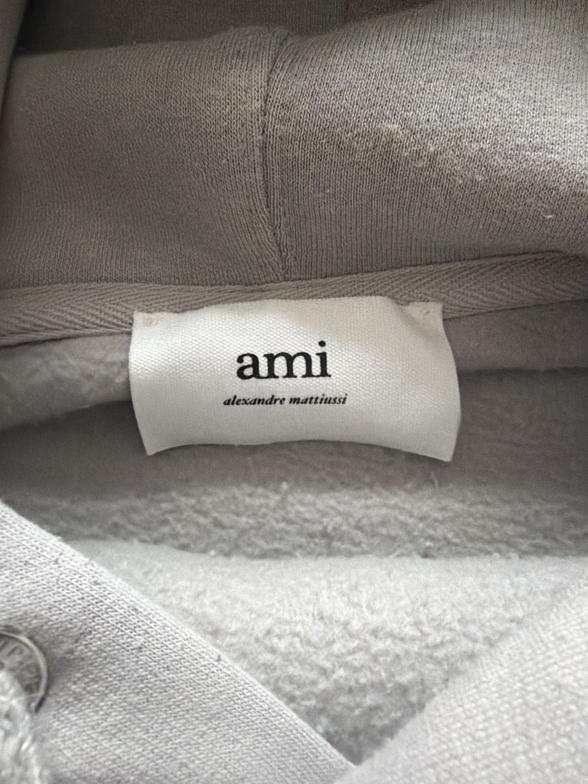 AMI Ami Paris Cotton Embossed Ami de Coeur Hoodie Size US L / EU 52-54 / 3 - 5 Thumbnail