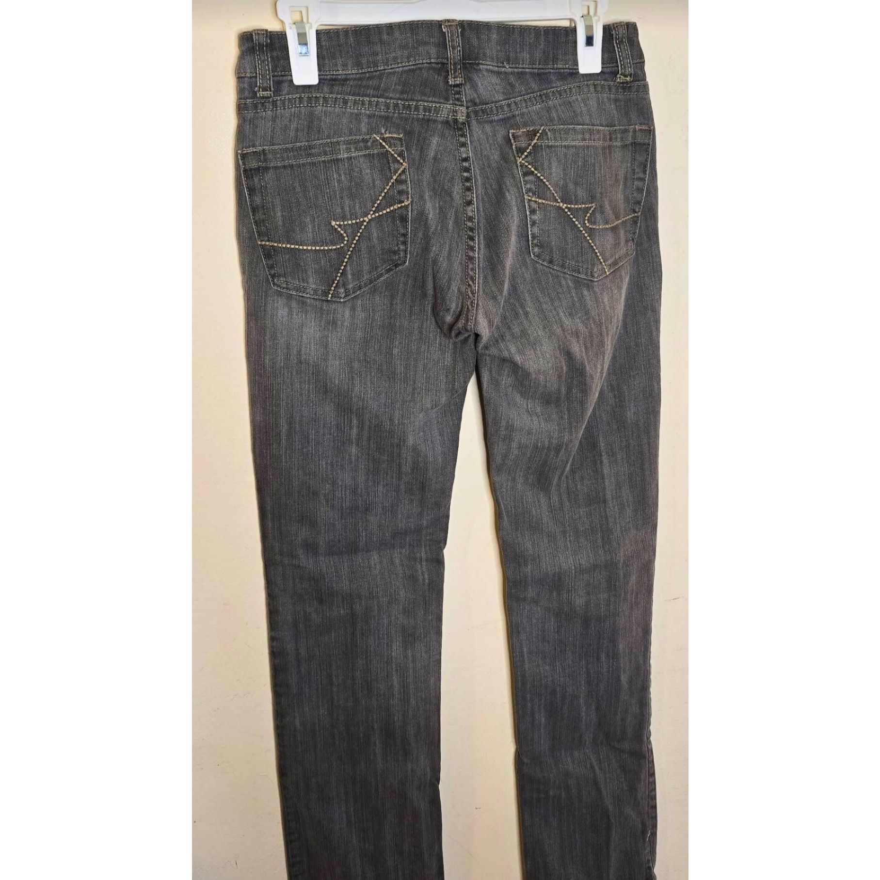 Kenneth Cole Kenneth Cole Womens Jeans Size 6 Gray Mid Rise Straight Leg Size 28" / US 6 / IT 42 - 7 Thumbnail