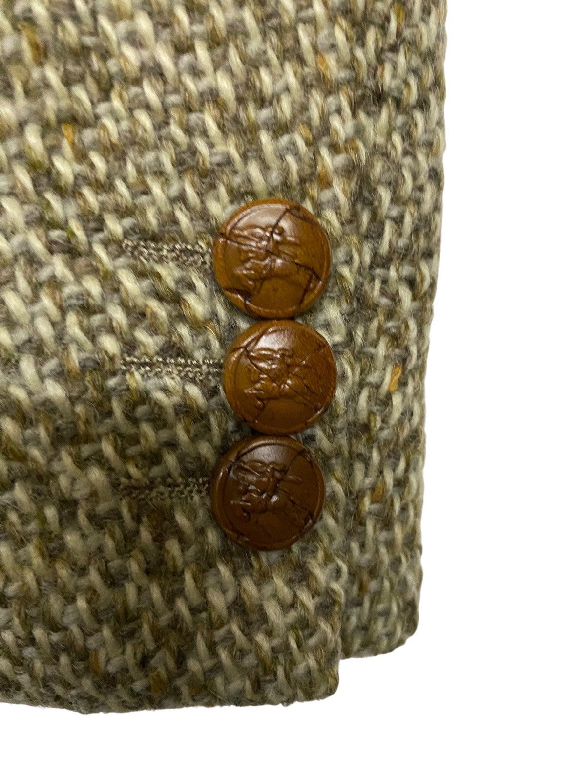 Burberry Vintage Burberrys Wool Blazer Wood Button Size US XL / EU 56 / 4 - 6 Thumbnail