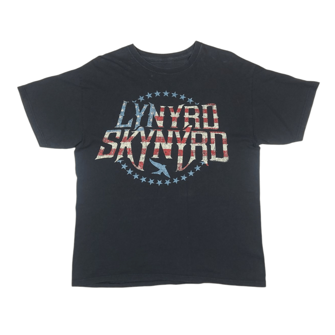 Band Tees 2015 Lynyrd Skynyrd Band Stars & Stripes TEE Size US XL / EU 56 / 4 - 1 Thumbnail