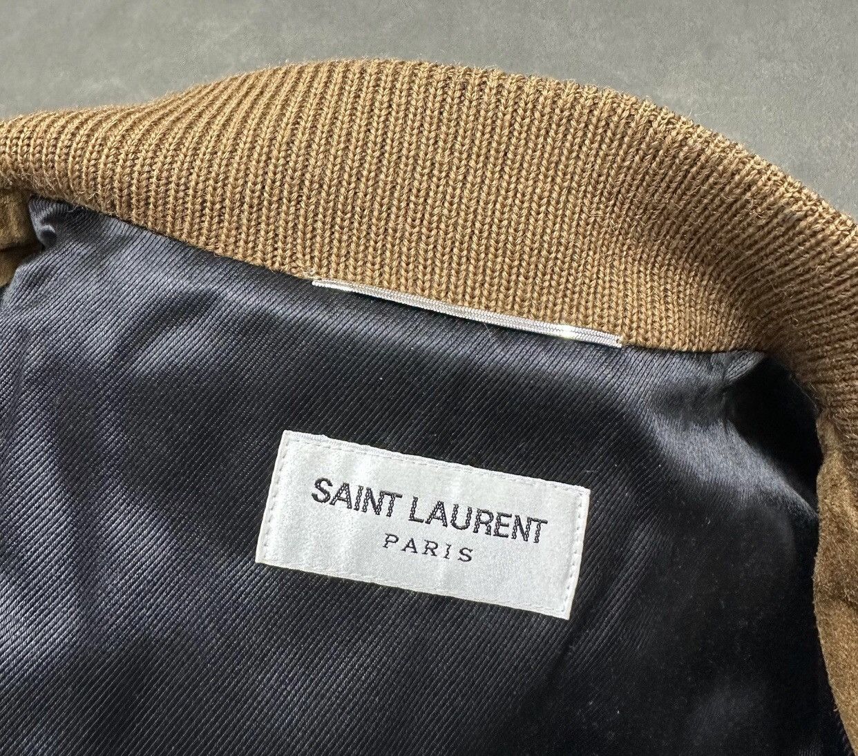 Saint Laurent Paris Saint Laurent Leather Suede Jacket 2412-Nextarrow Size US M / EU 48-50 / 2 - 5 Thumbnail