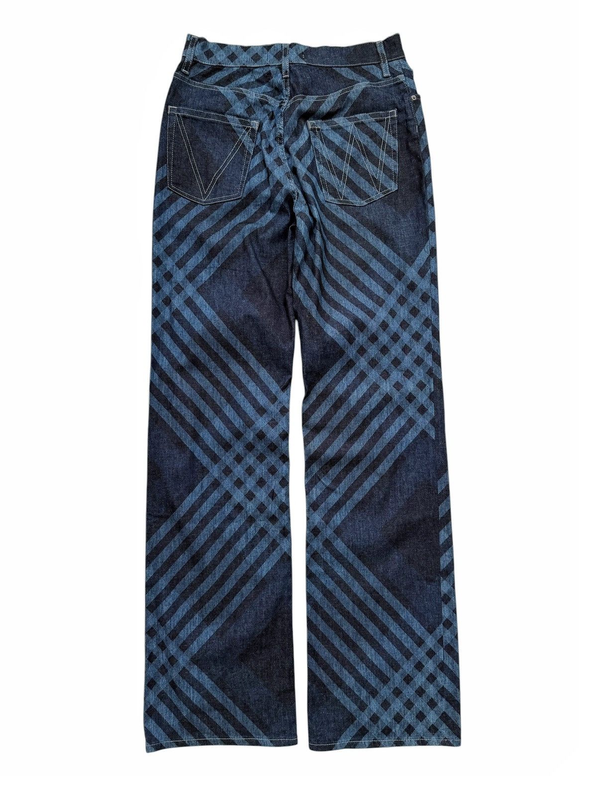 Vivienne Westwood Ray 5 Pocket Pattern Plaid Jeans Size 25" / US 0 / IT 36 - 2 Thumbnail