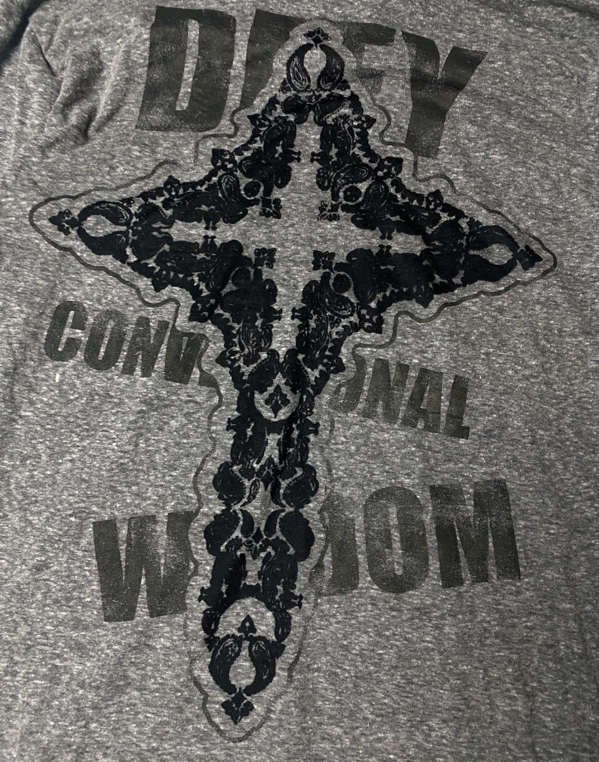Hysteric Glamour 2000's Heaven and Earth Maruoka Shoji Cross Hoodie Size US S / EU 44-46 / 1 - 3 Thumbnail