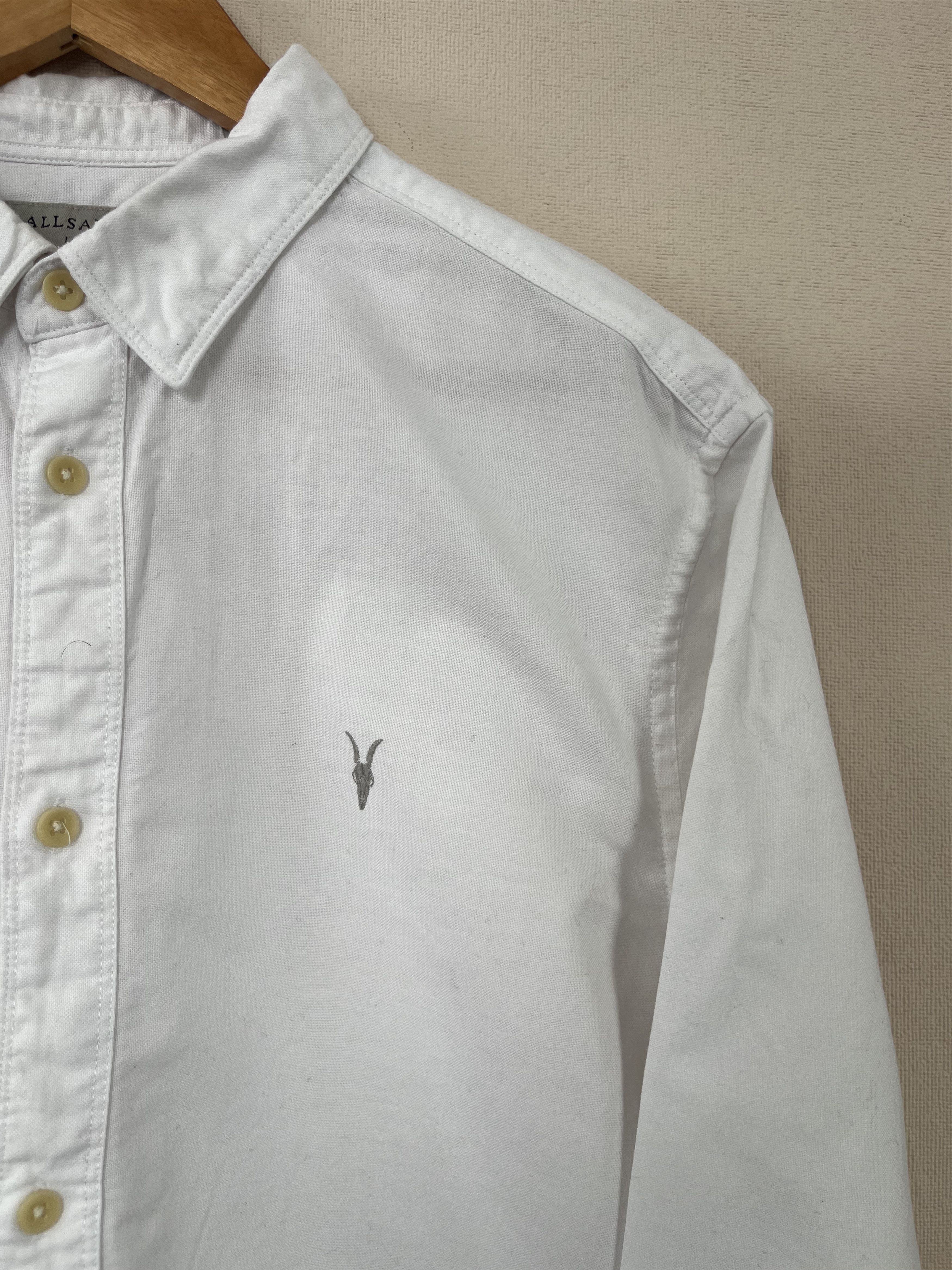 Allsaints ALLSAINTS AZUR LS WHITE SHIRT BUTTON LONGSLEEVE Size US L / EU 52-54 / 3 - 2 Thumbnail