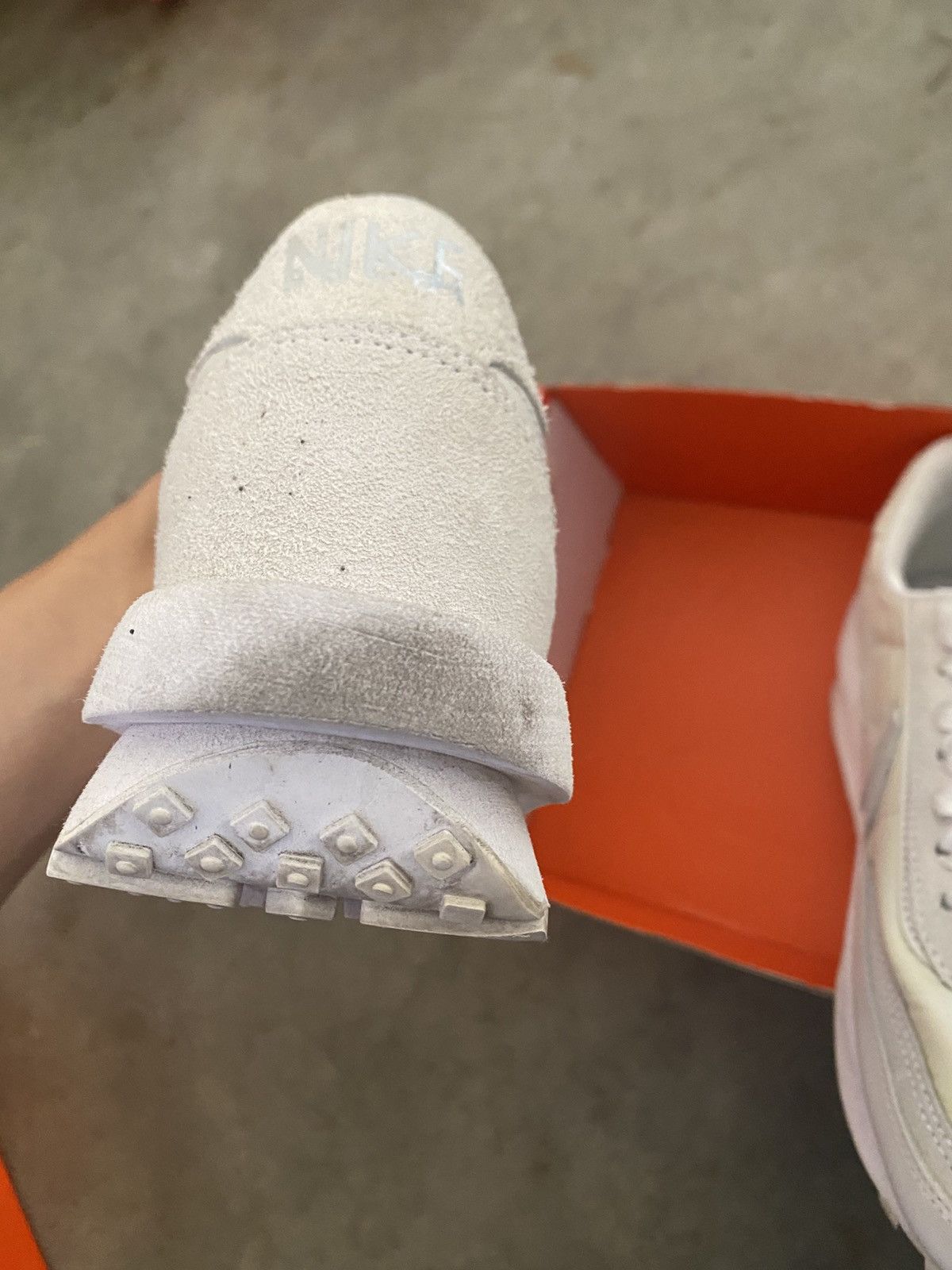 Nike × Sacai Sacai Nike LD Waffle white Nylon Size US 9 / EU 42 - 9 Thumbnail