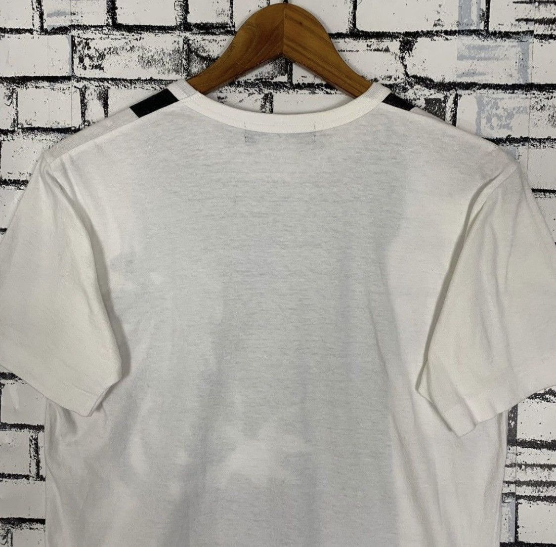 Comme des Garcons × Designer × Japanese Brand Vintage T-Shirt Comme des Garcons Overprint Size US M / EU 48-50 / 2 - 6 Thumbnail