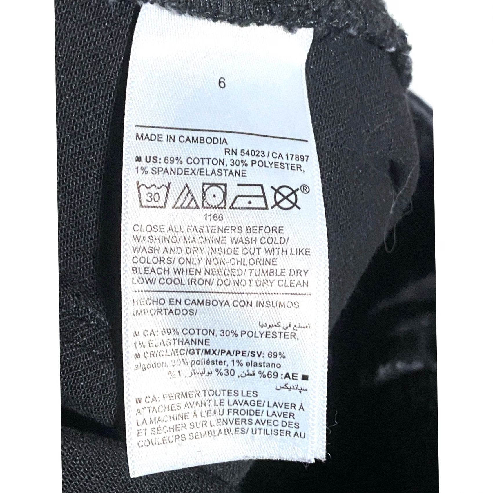 Old Navy Old Navy Jeans Women's 6 High Rise Wow Straight Leg Stretch Denim Black 5-Pocket Preppy Casual Shirt? Size 28" / US 6 / IT 42 - 5 Thumbnail