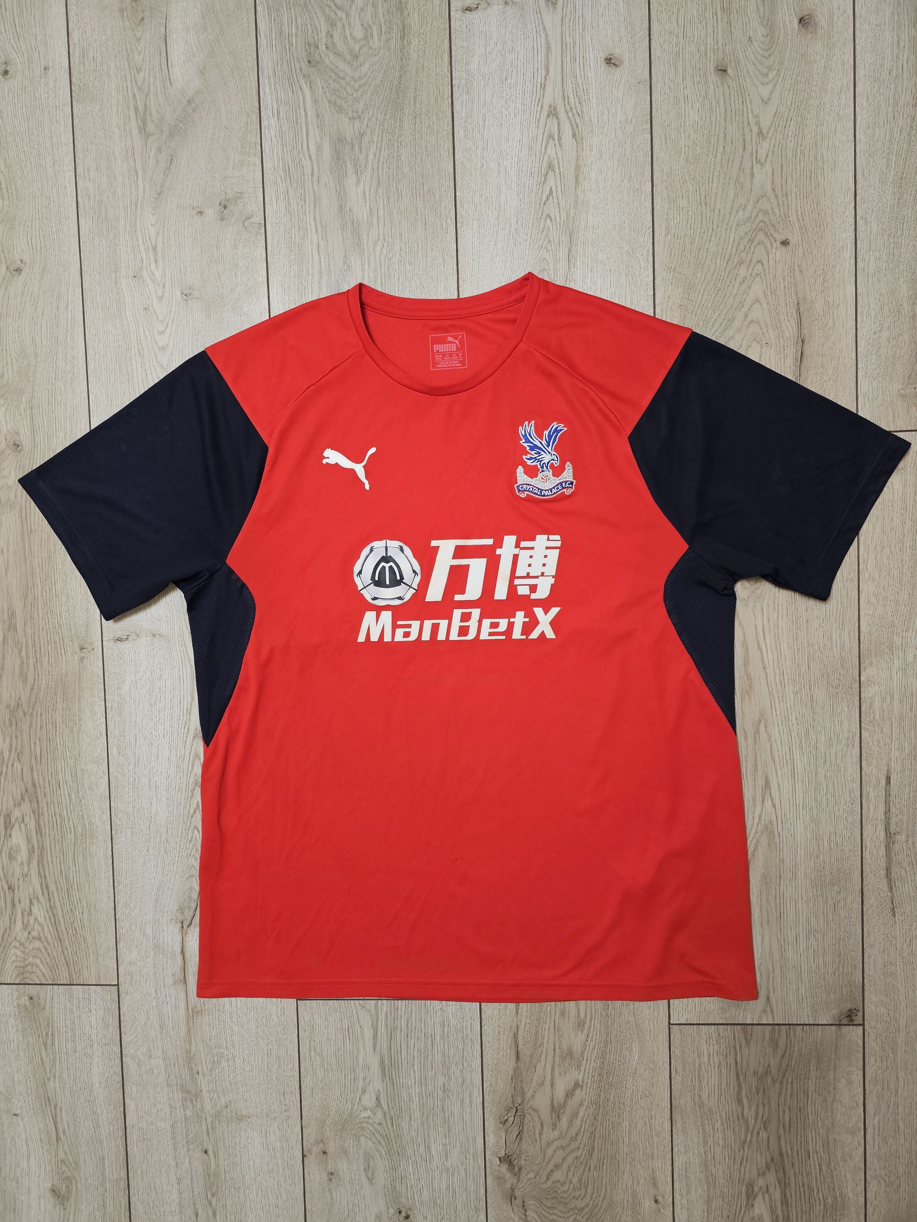 All Sport × Puma CRYSTAL PALACE 2019 2020 FOOTBALL SHIRT SOCCER JERSEY Size US XL / EU 56 / 4 - 1 Thumbnail