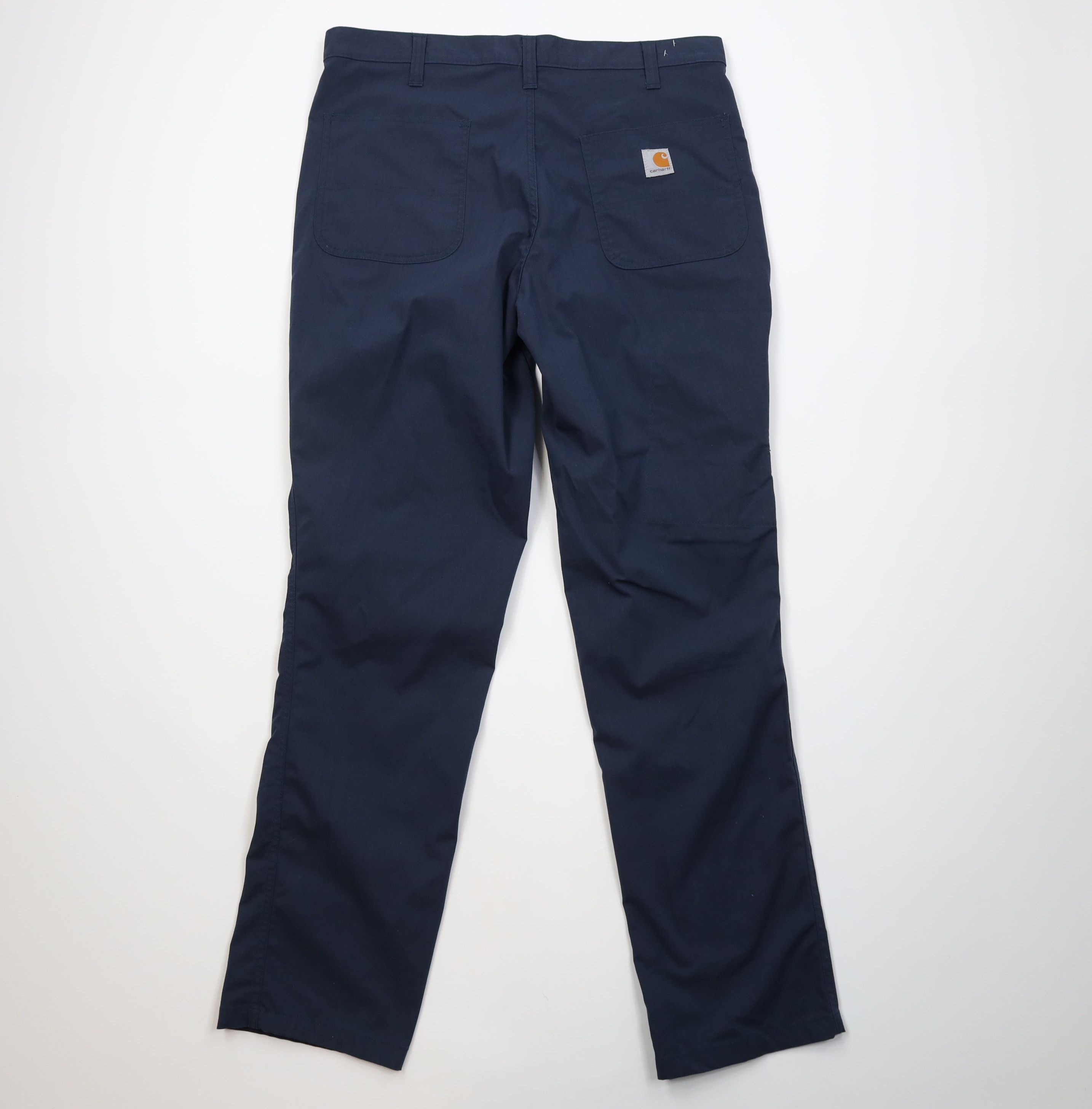 Carhartt Vintage Y2K Carhartt Fit Wide Leg Dungaree Pants Blue Size US 34 / EU 50 - 10 Thumbnail