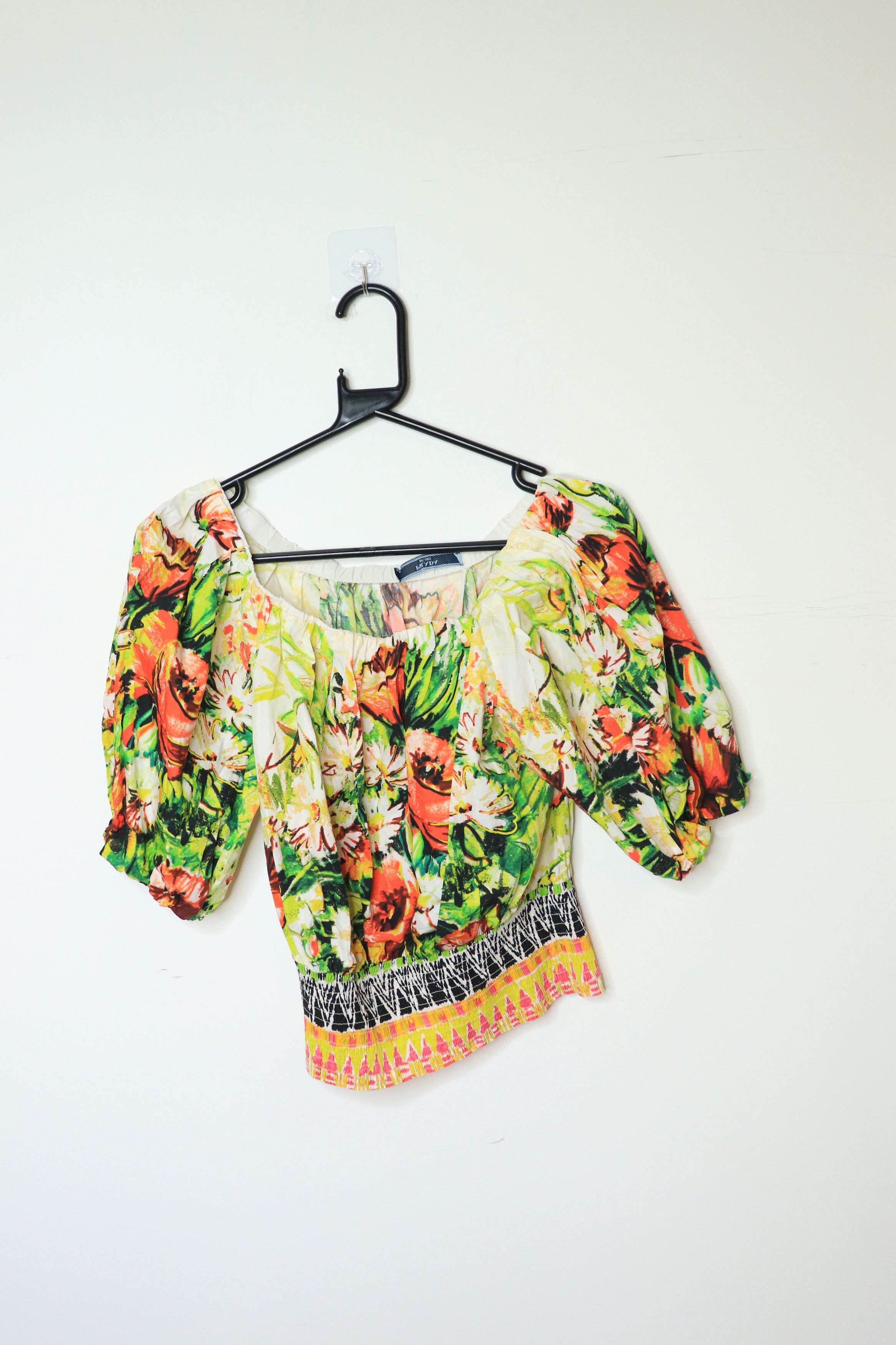Prada Multicolour floral printed top - UK 10 Size M / US 6-8 / IT 42-44 - 1 Thumbnail